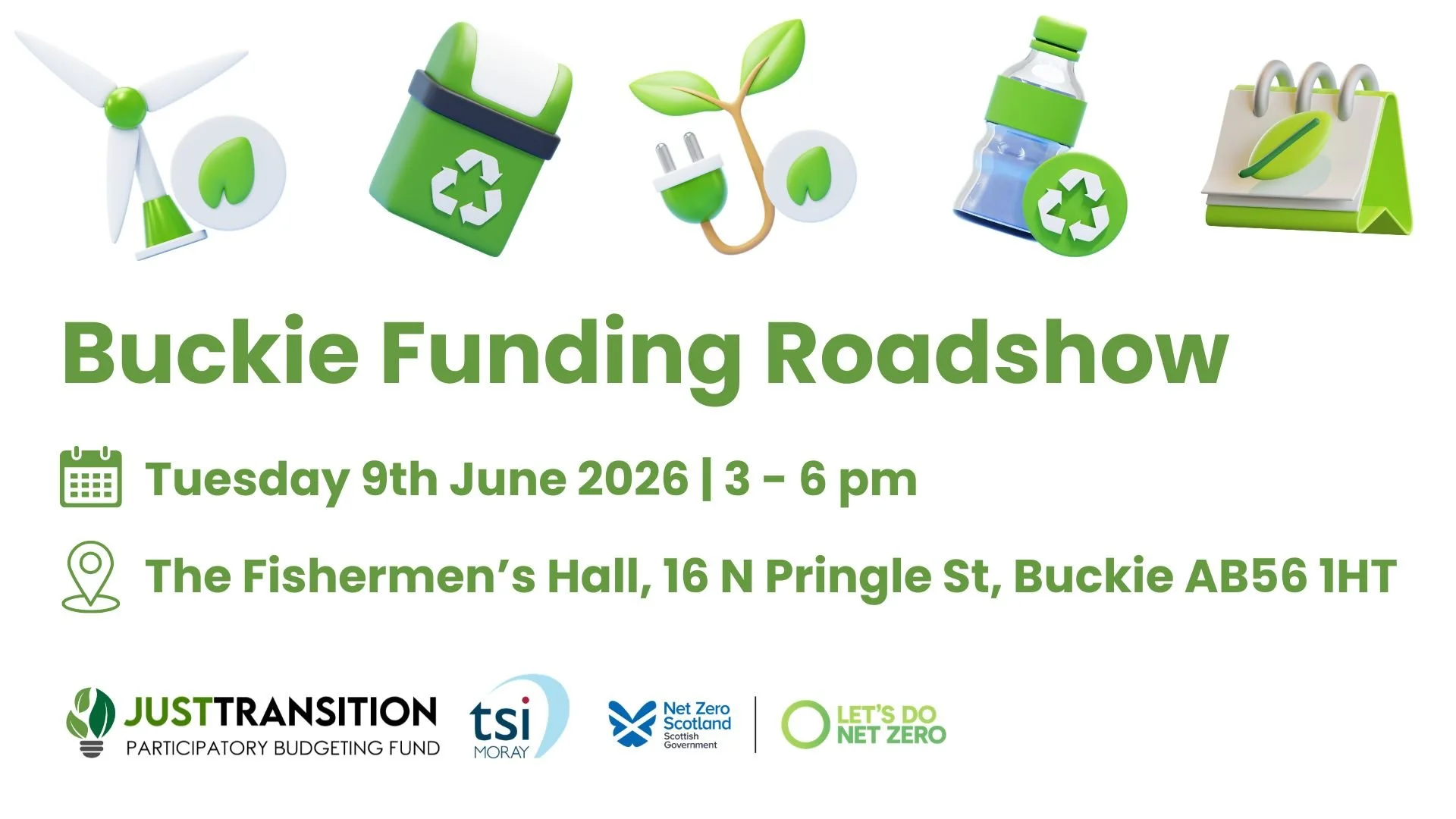 Buckie Funding Roadshow