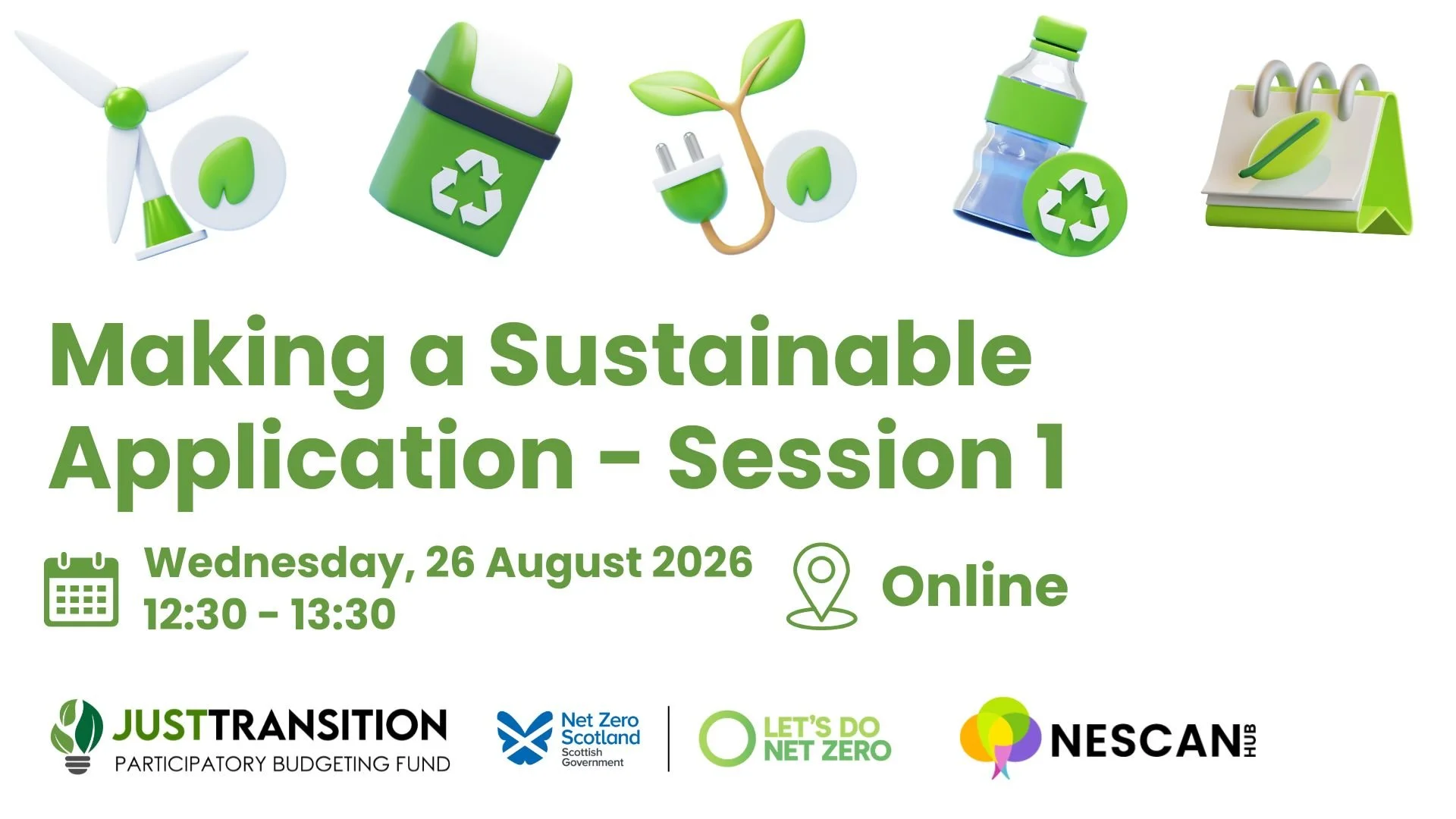 Making a Sustainable Application - Session 1