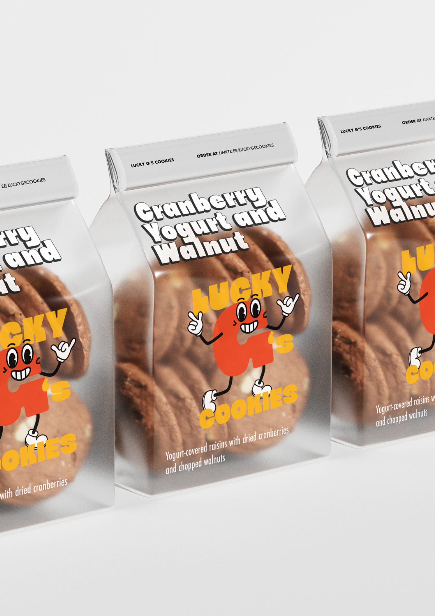 Lucky G's Cookies Brand Identity