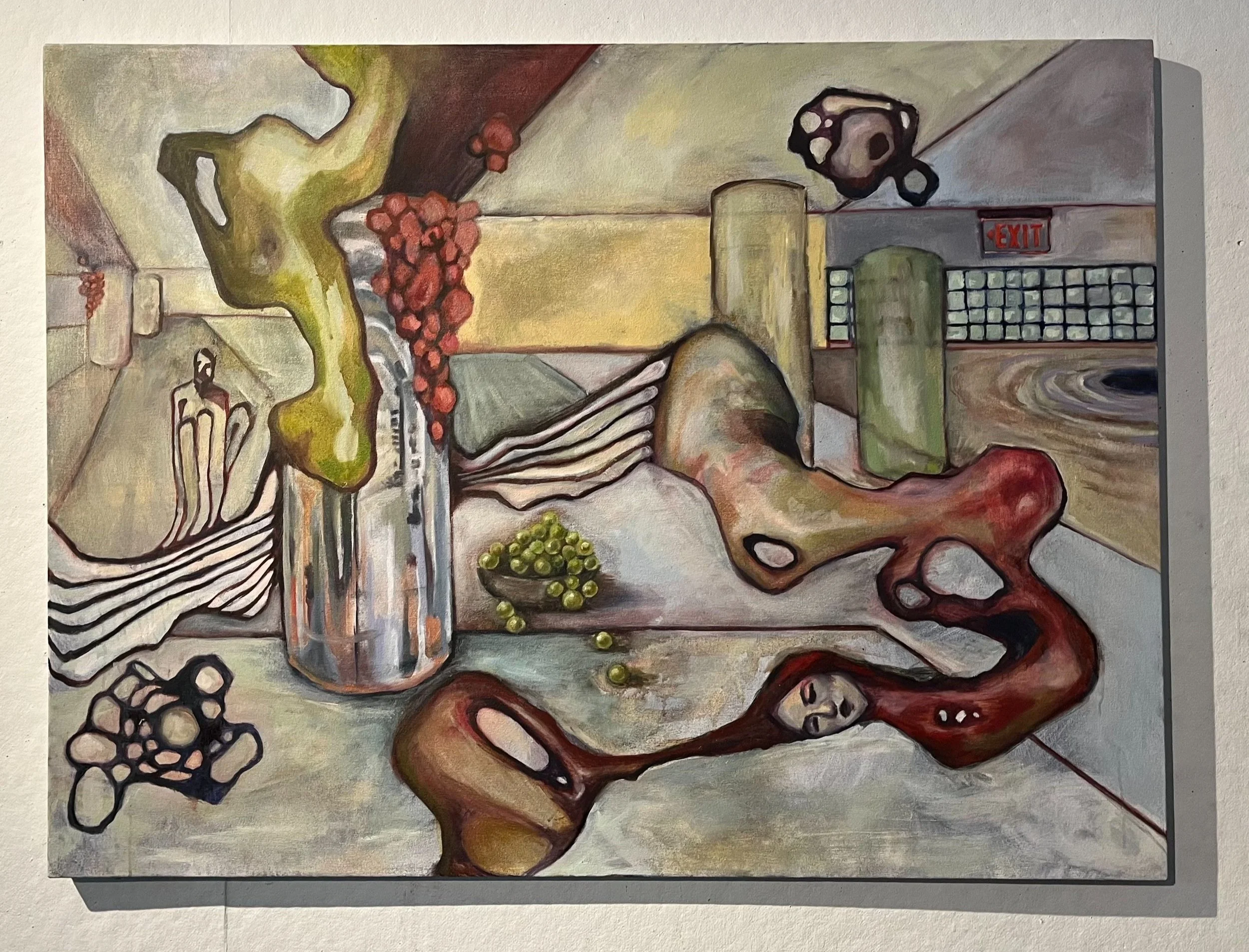 Untitled (2023) 
48 x 60 in
oil on canvas