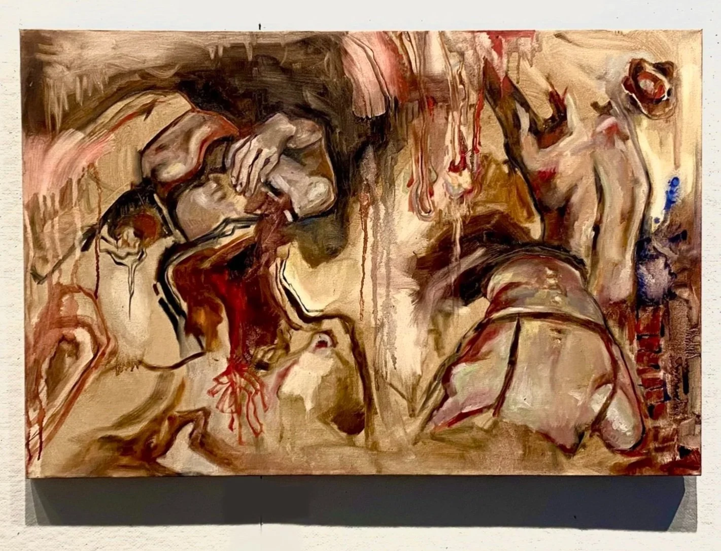 Untitled (2022)
36 x 48 in 
oil on canvas 