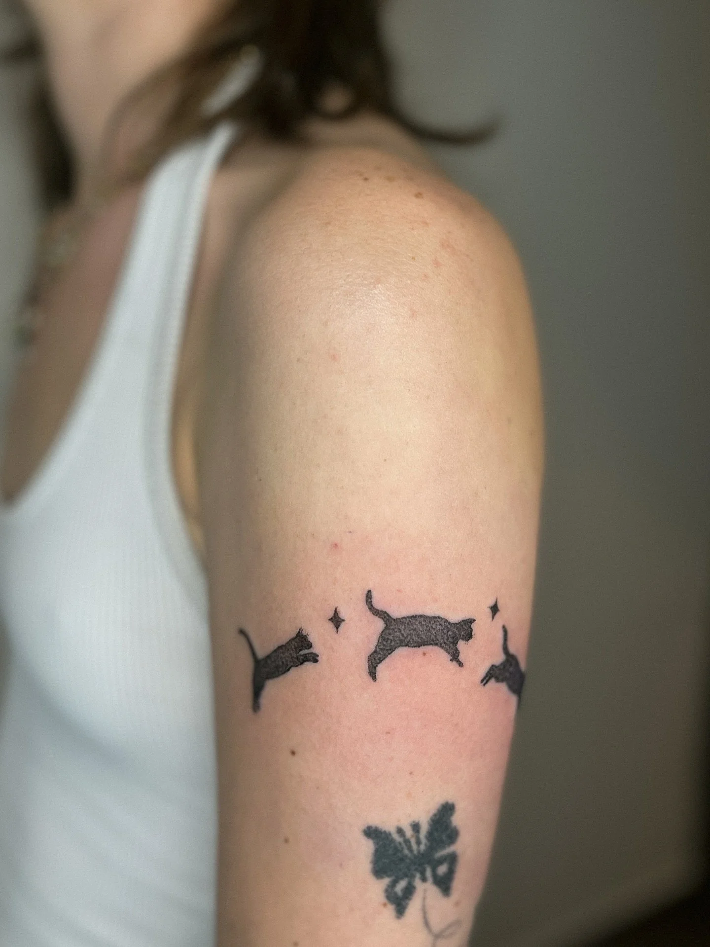 ⟡ cat in the stars ⟡ handpoke tattoo ⟡

✴︎ message to book in, I have space for you! ✴︎

#brighton #handpoke #handpokeartist #brightonandhove #brightontattoo #tattoo #tattooartist #finelinetattoo#spiritualtattoo #magictattoo #art #tattoostudio #whims