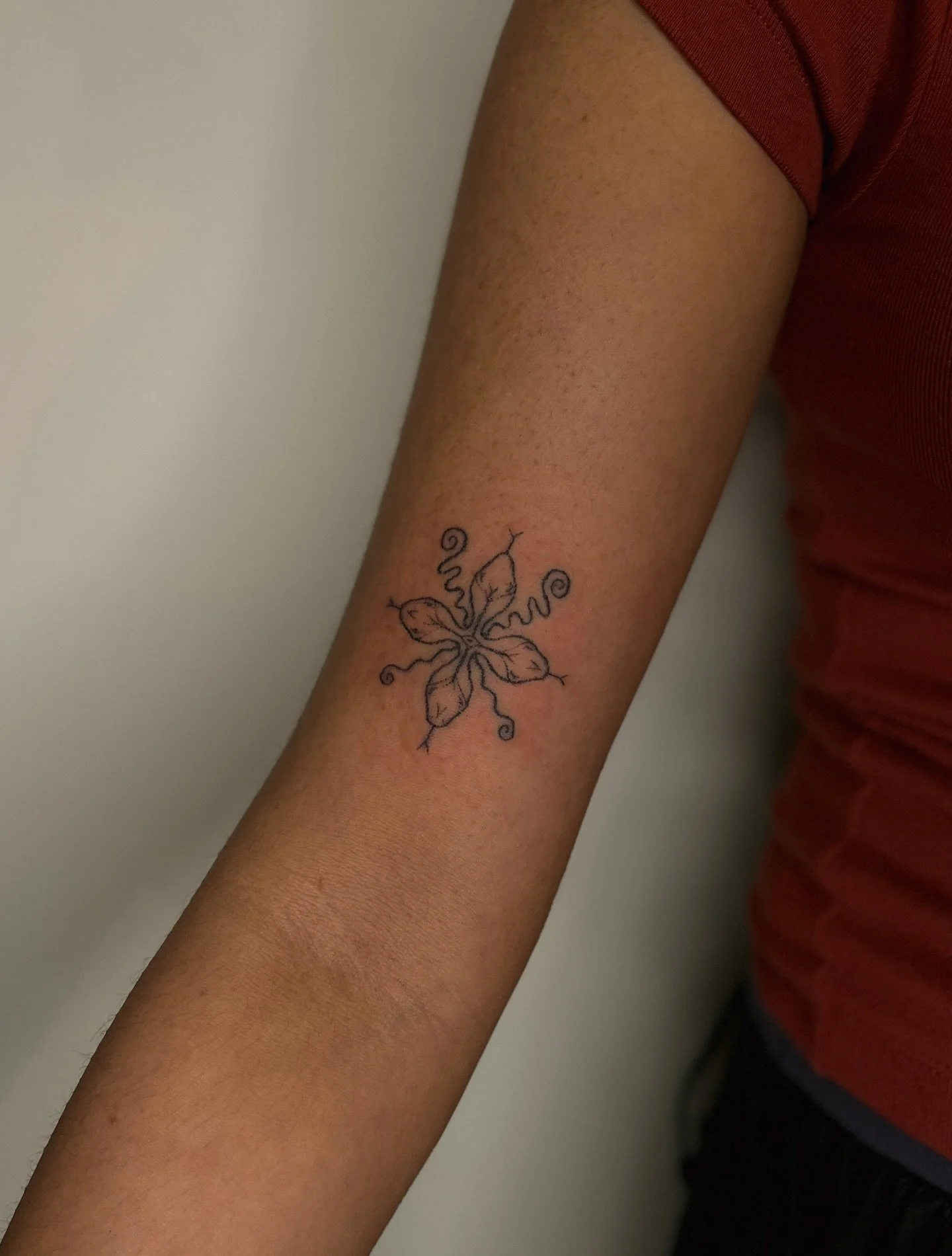 𓆙 year of the snake is over and new energies are flowing 𓆙 handpoked snake head spirals 𓆙 hope to see you this year xxx

𓆙𓆙𓁹
✴︎ message to book in, I have space for you! ✴︎

#brighton #handpoke #tattoo #snaketattoo #whimsical