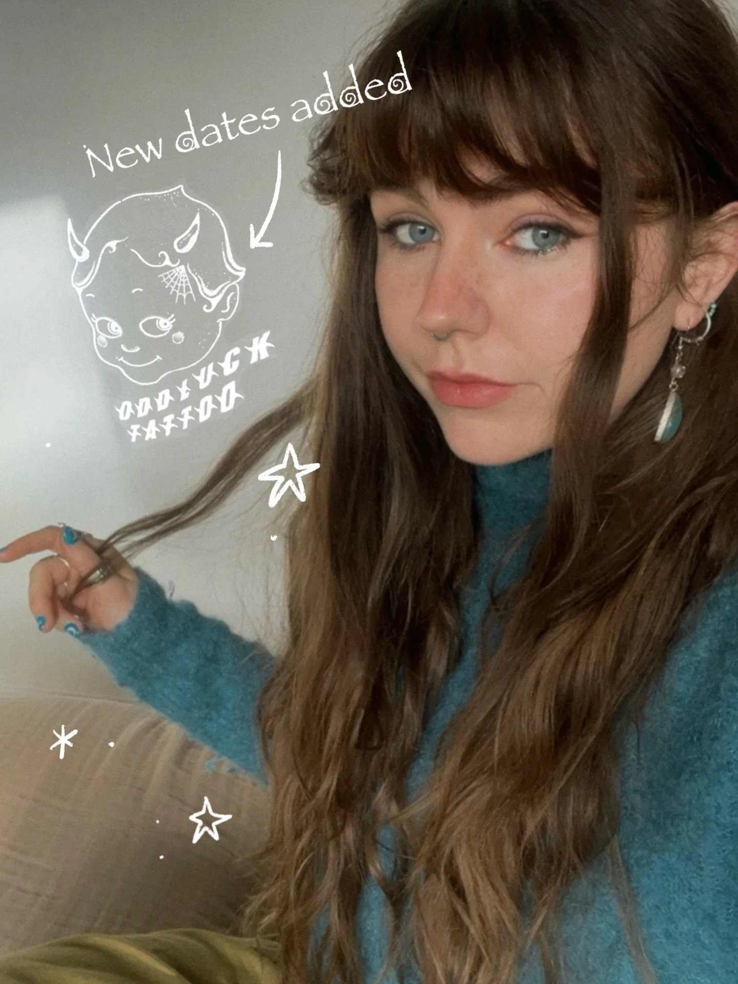 ⟡𓋼 𓇗 𓆸  𝔫𝔢𝔴 𝔡𝔞𝔱𝔢𝔰 𝔣𝔯𝔬𝔪 𝔪𝔞𝔯𝔠𝔥! 𓆇 𓆨 𓍊 🕸️ 𖦹 so excited to be tattooing at Odd Luck @oddlucktattoo from March ꥟ handpoked tattoos available every thursday xxx

for the first time since starting im adding weekday availability! (th