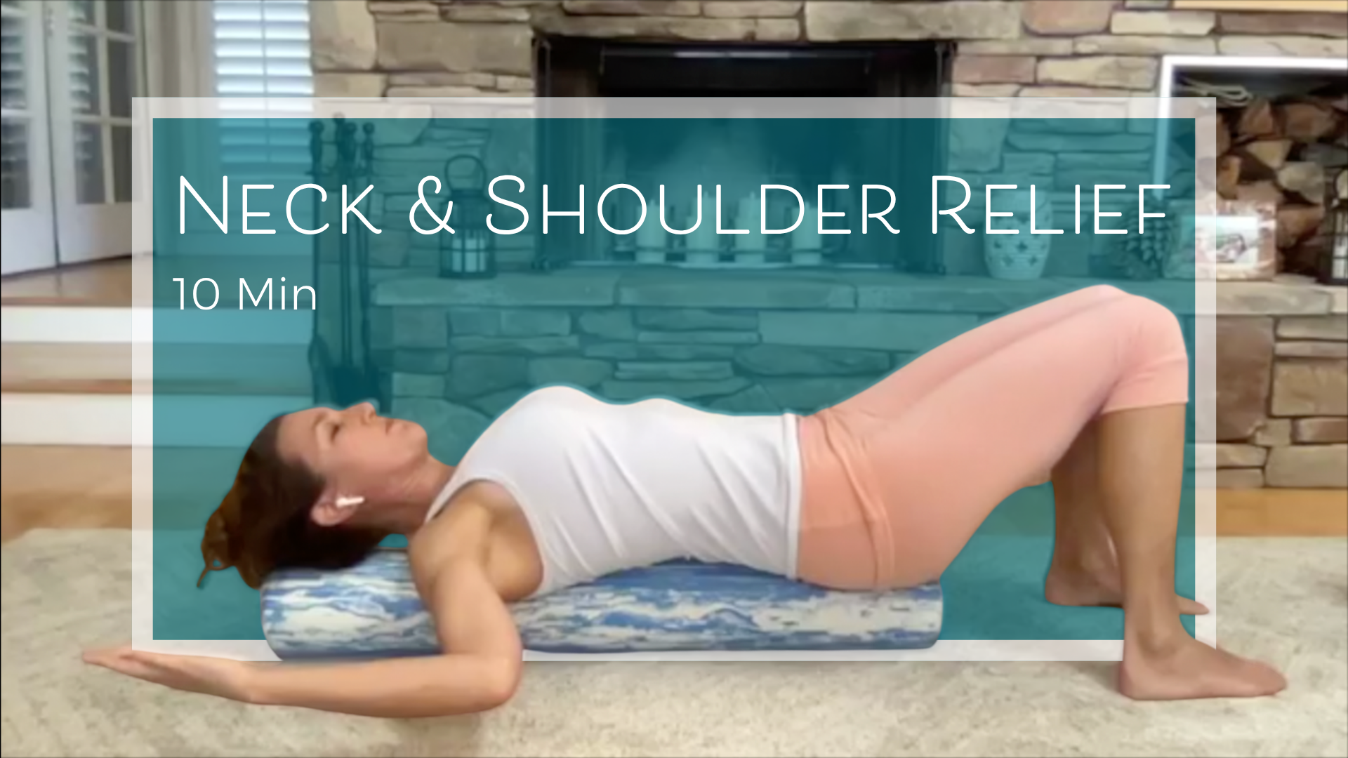 10 minute stretch to relieve neck & shoulder pain with Lisa Harvey