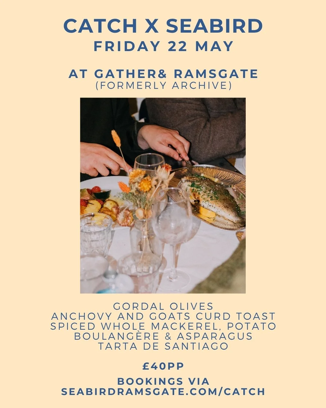 CATCH X SEABIRD | Friday 22nd May
