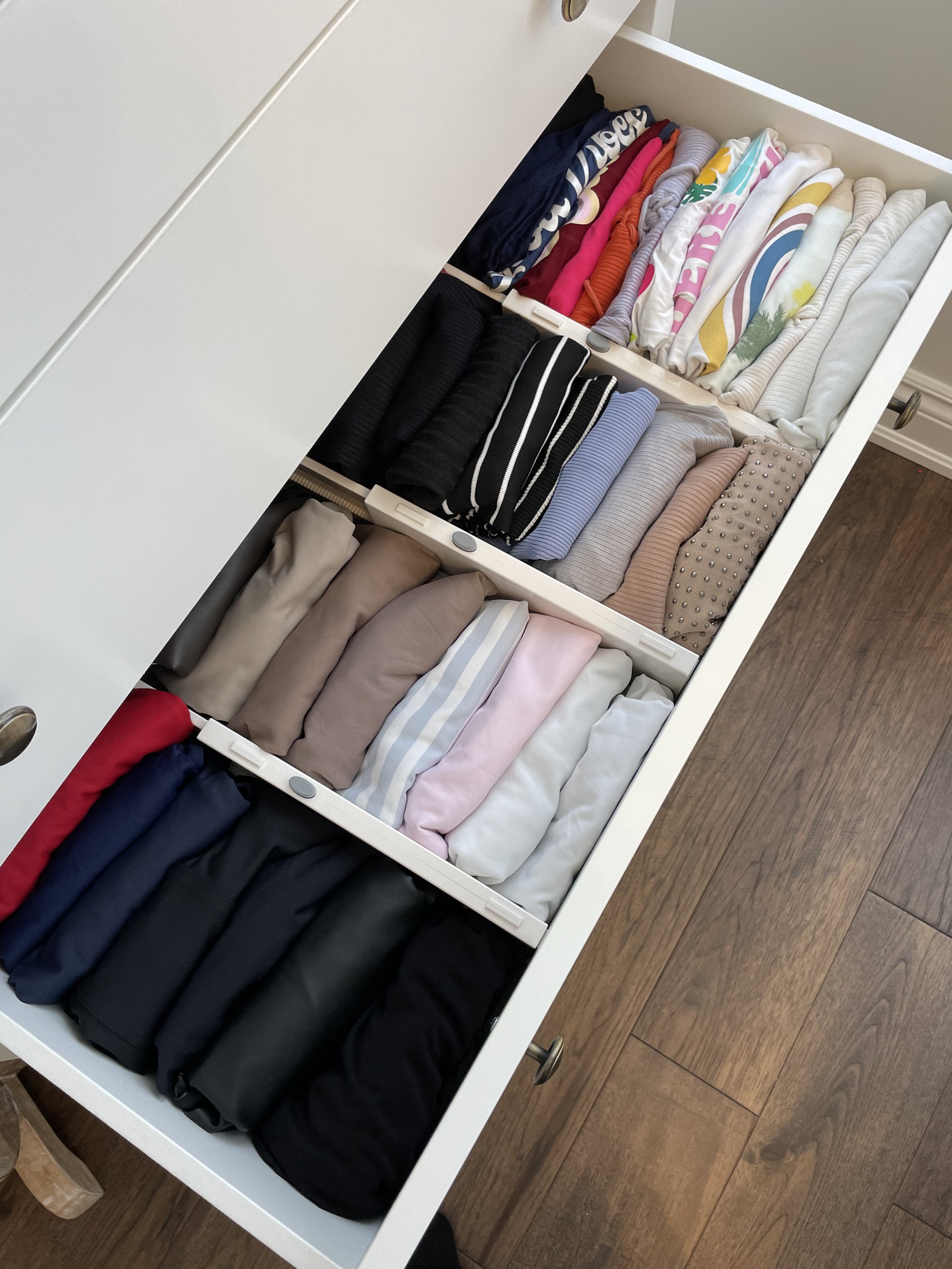 Bedroom - Organized Drawers