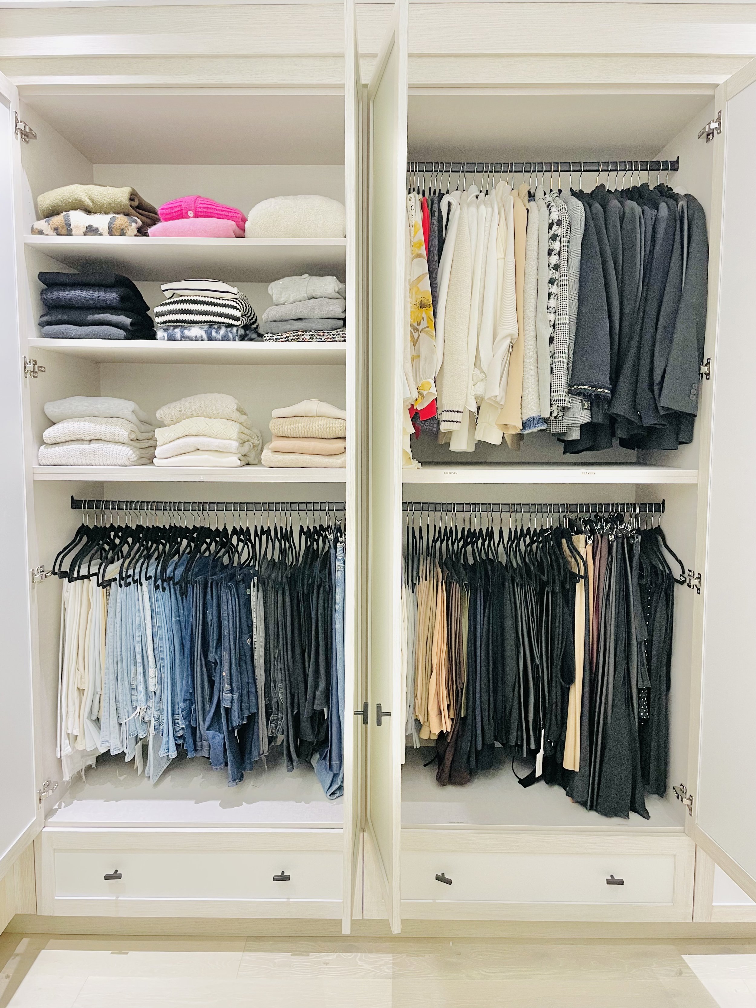 Closet Bedroom - Organized Closet
