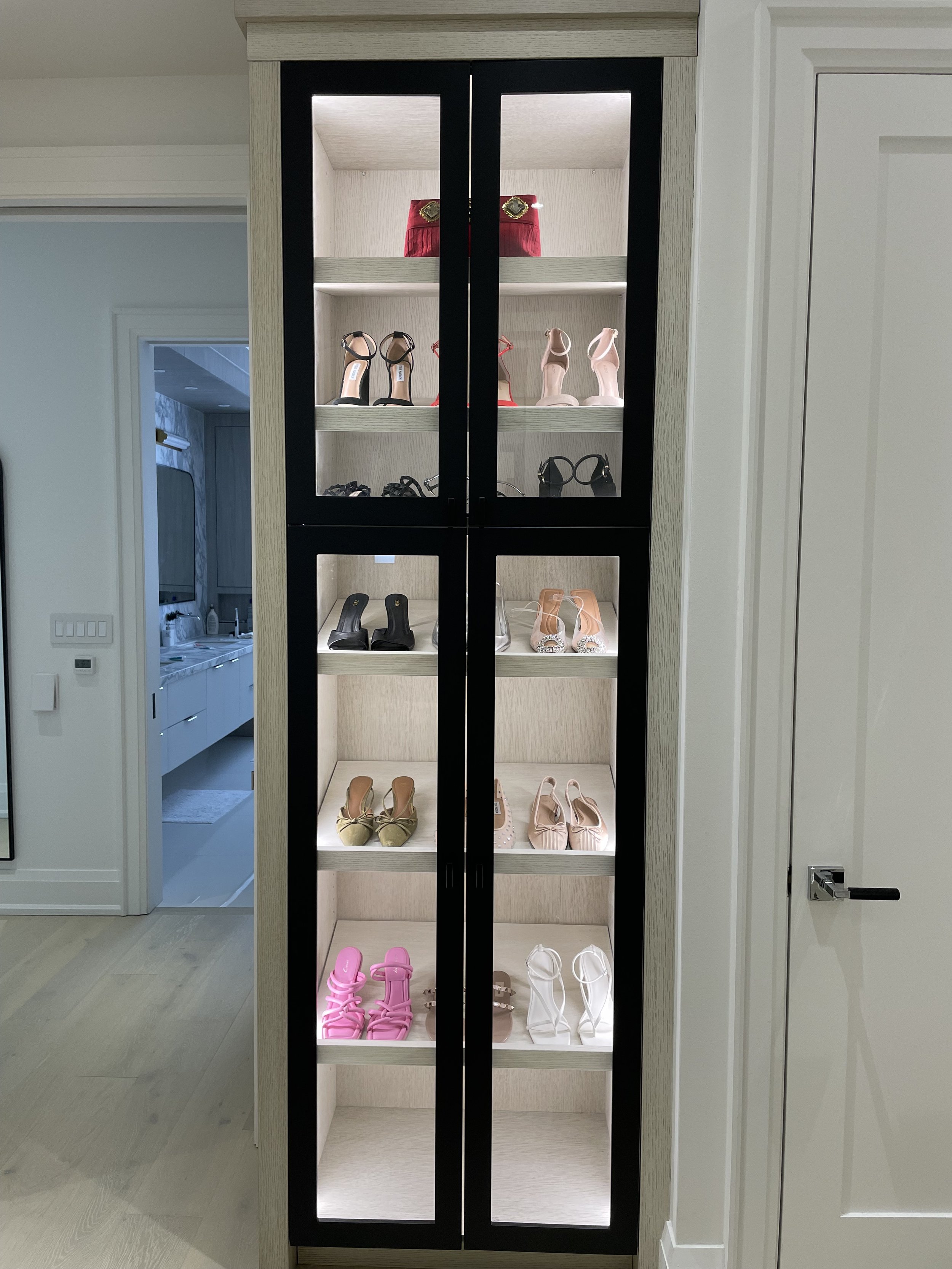 Closet Shoe Organization