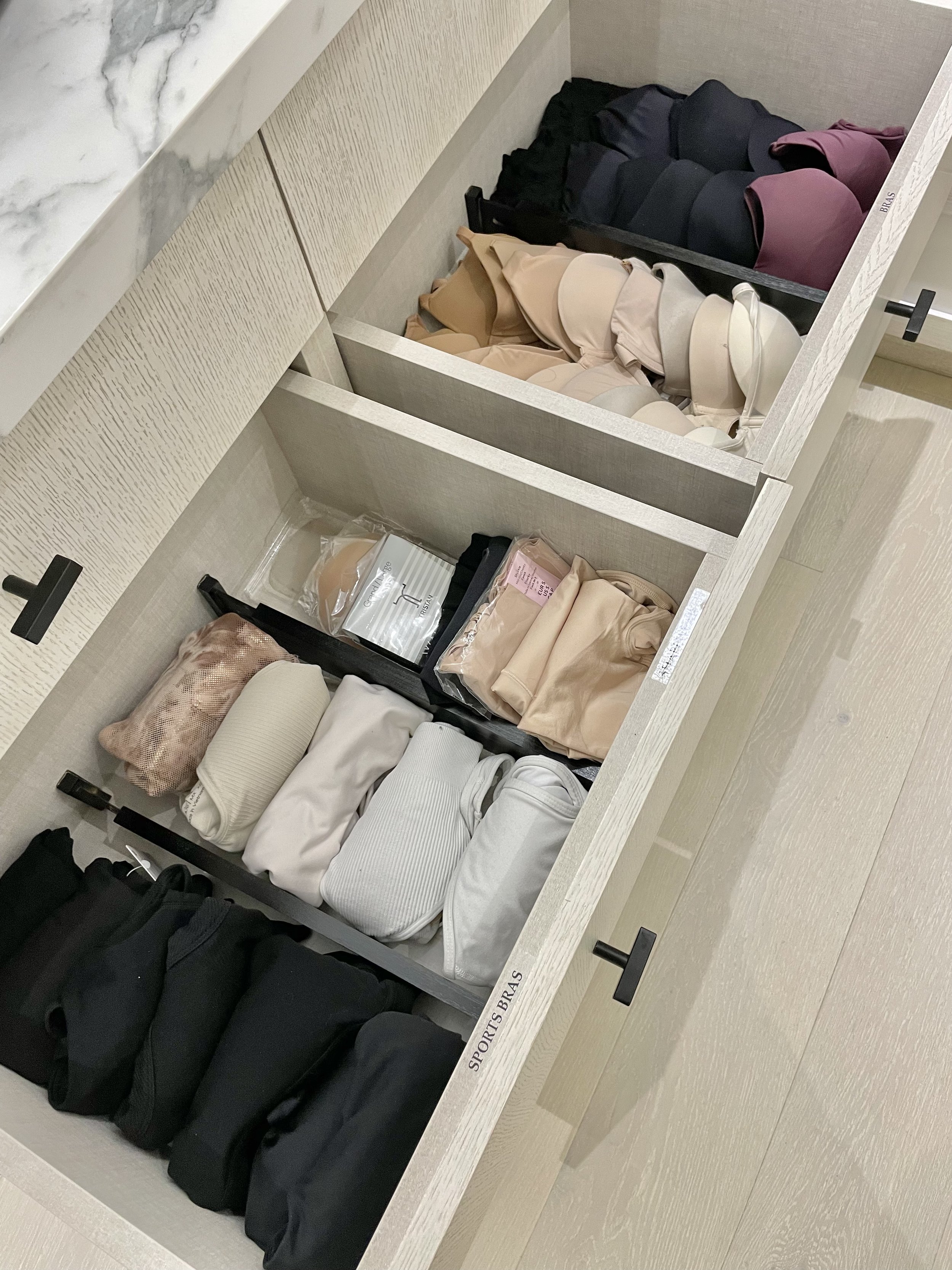 Bedroom Closet Drawers