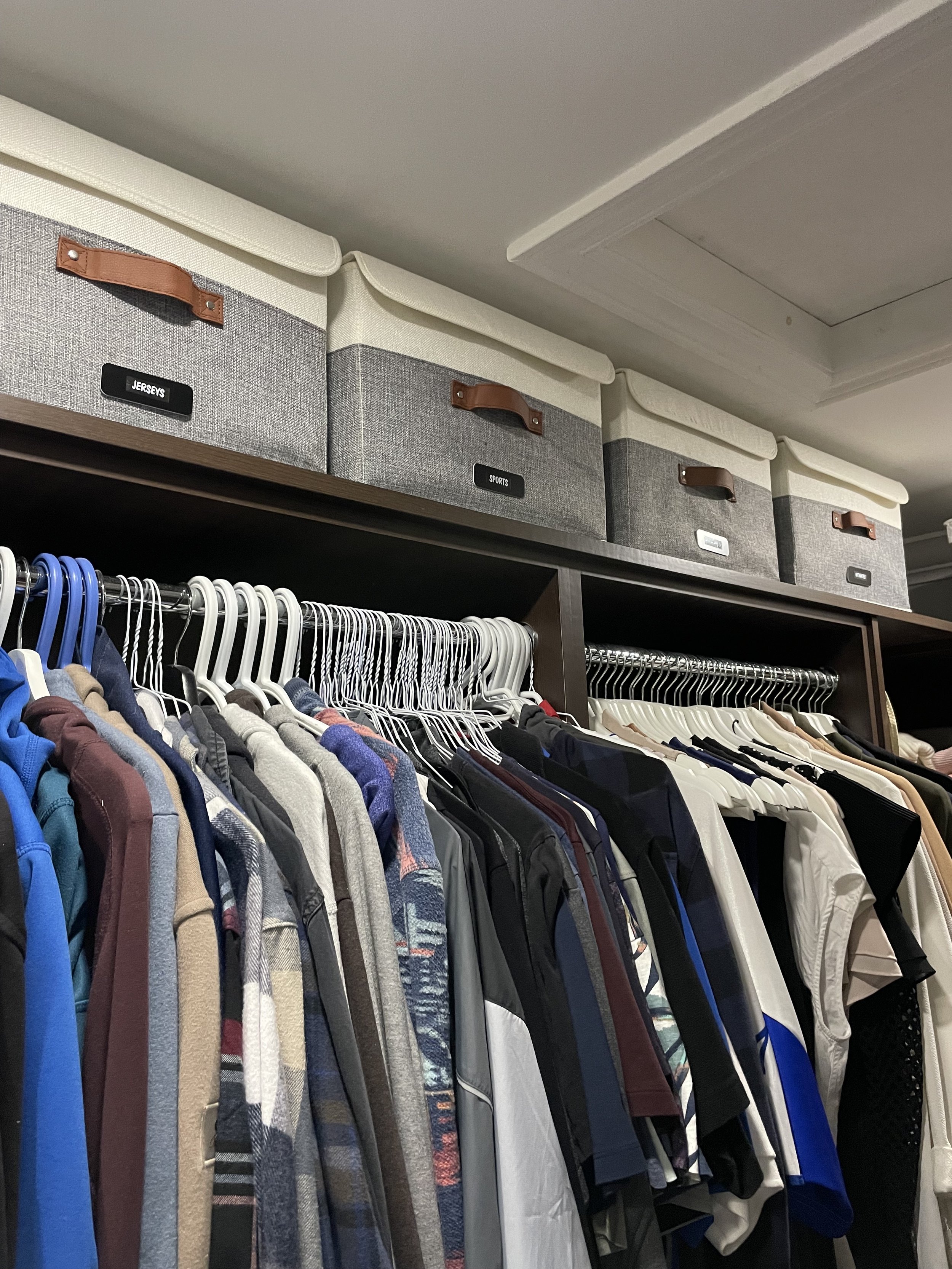 Bedroom Closet - Maximizing Vertical Space