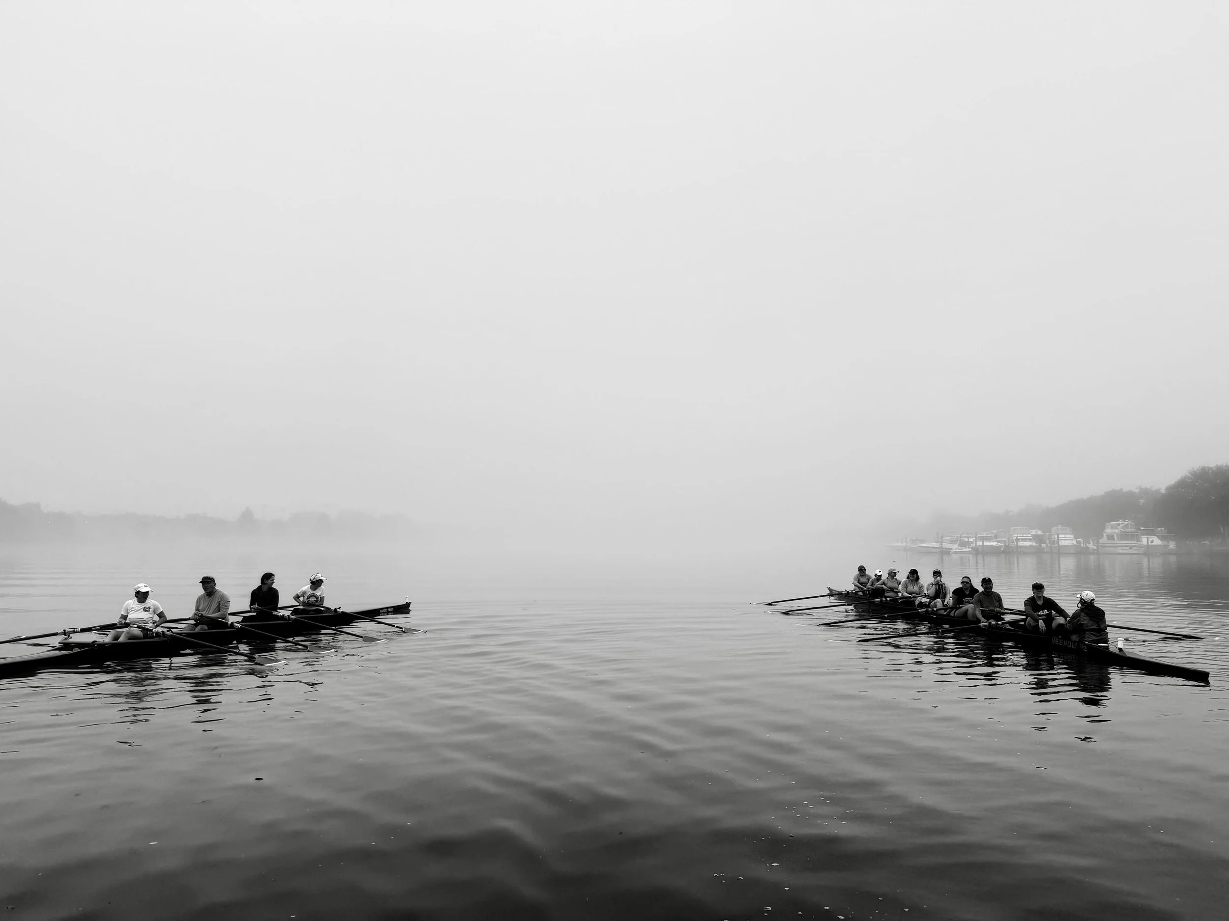 This morning we thought the fog had won&hellip; but about 10 minutes later it cleared out and practice resumed! Thanks Coach @emily_schmieg for keeping Sun&rsquo;s Up Sweep safe AND for waiting it out.
