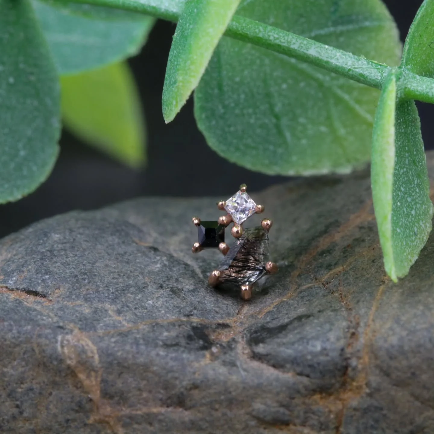 Rose gold and dark stones have arrived! Getting into our late autumn wear with black spinel, tourmalated quartz, and smokey quartz feels so right 🍁🍂

Expanding into rose gold has been a goal for so long, and we couldn't have asked for better than t