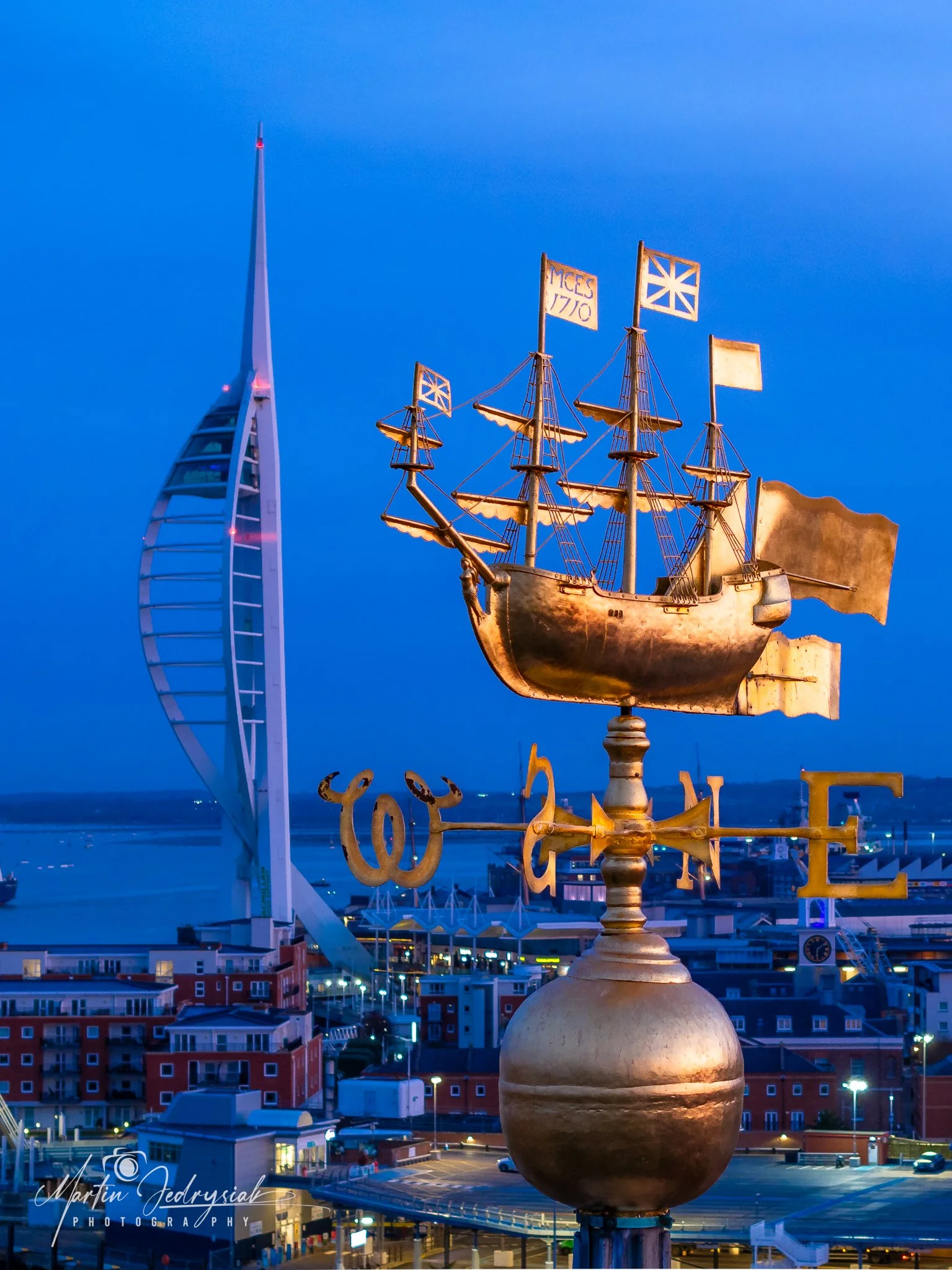 Portsmouth Cathedral weather vane