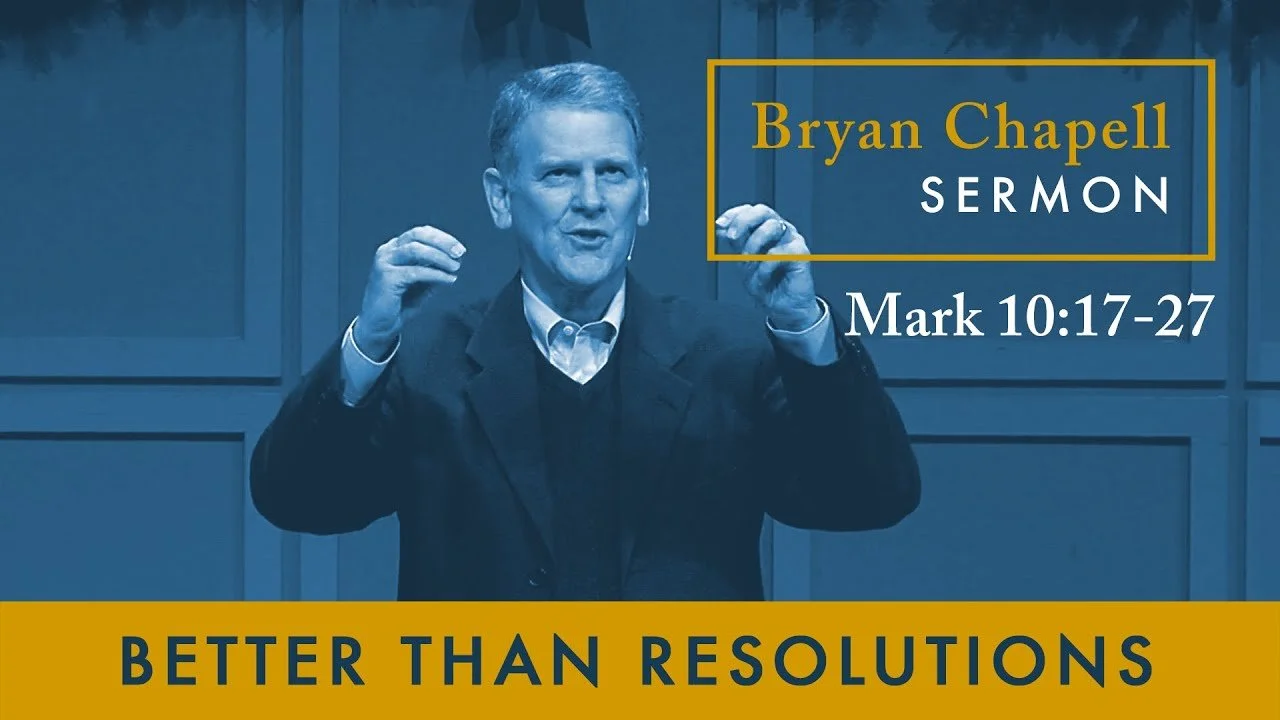Mark 10:17-27 • Better than Resolutions