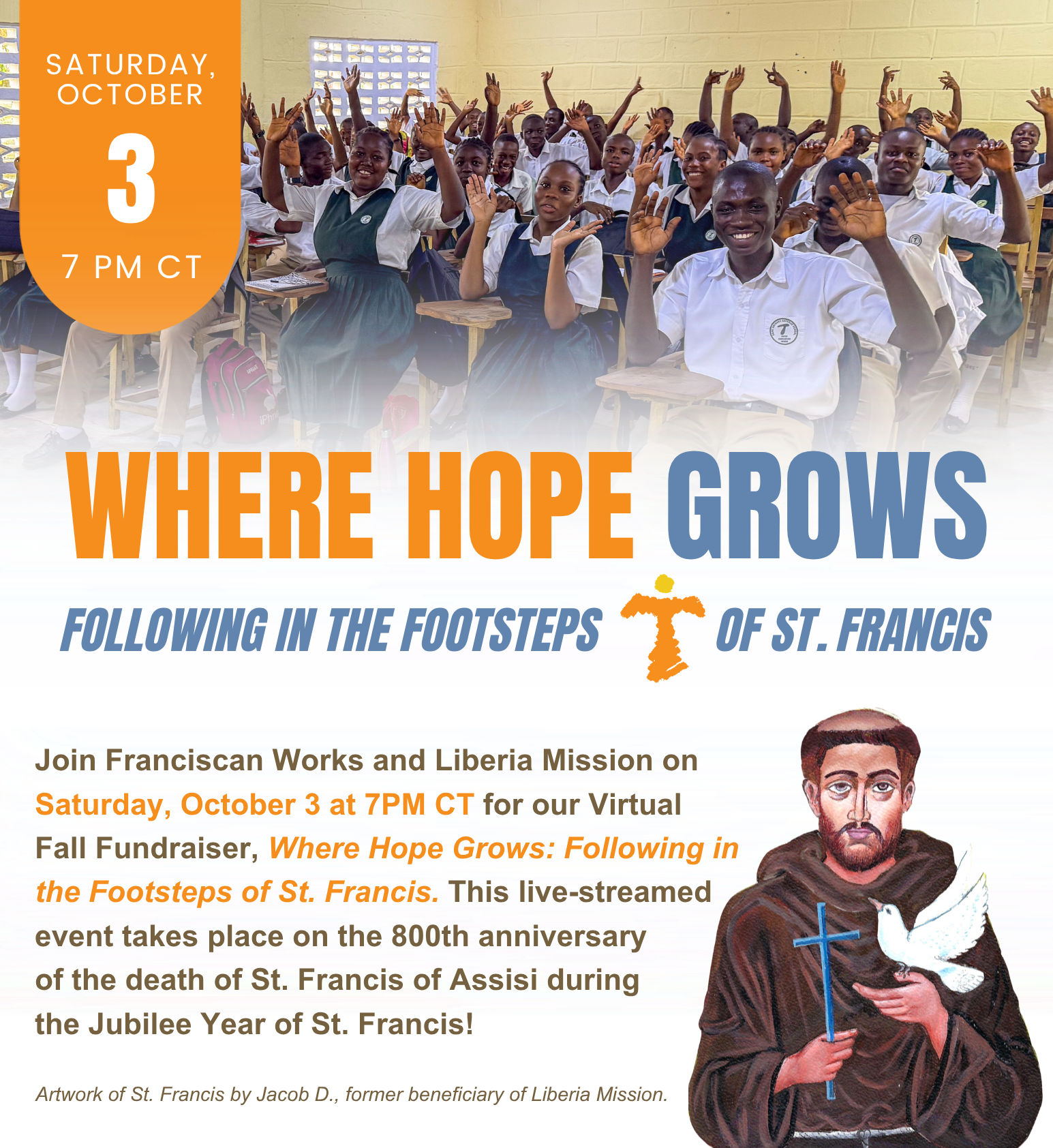 Join us on October 3!