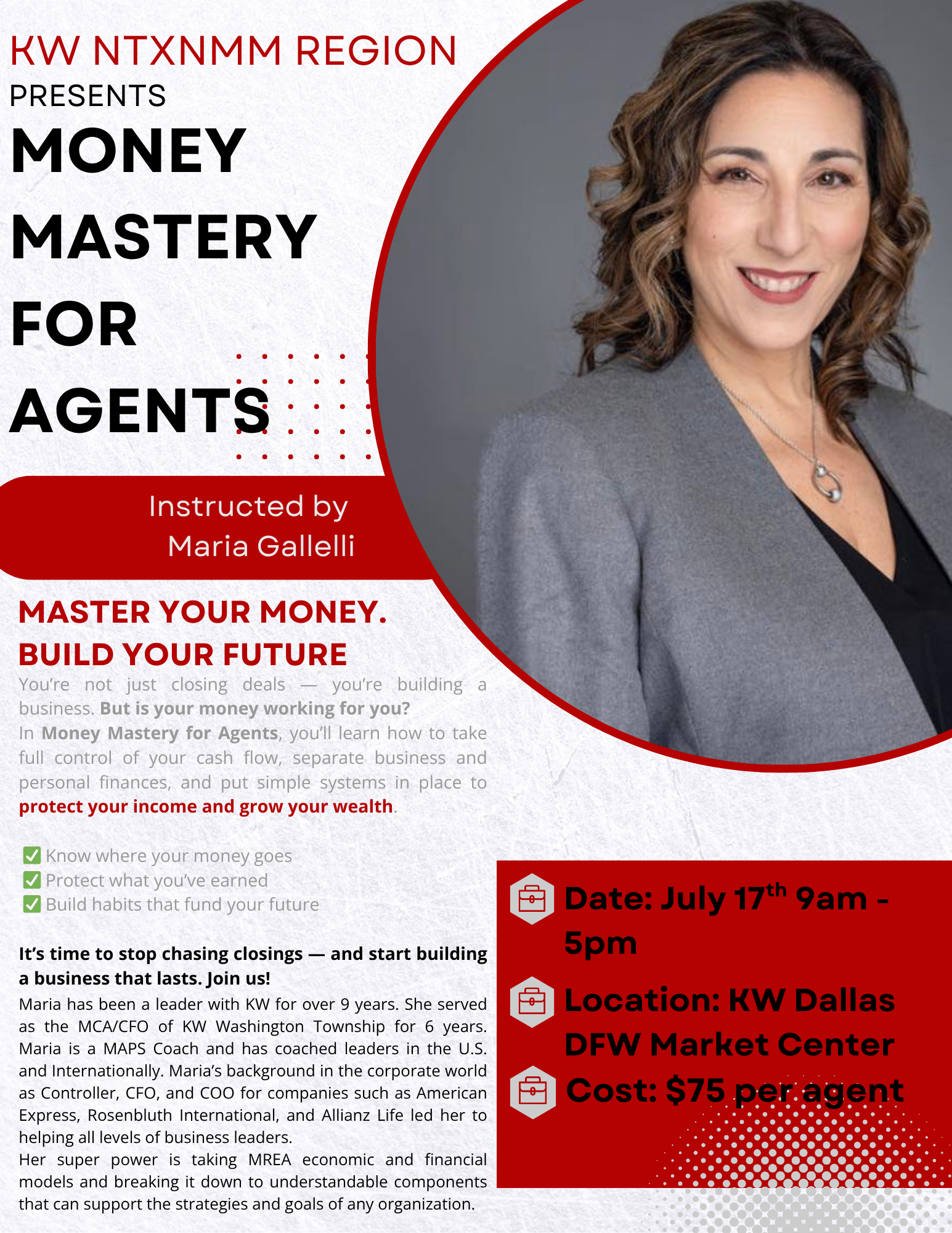 Money Mastery For Agents - Learn How to Build a Business That Lasts