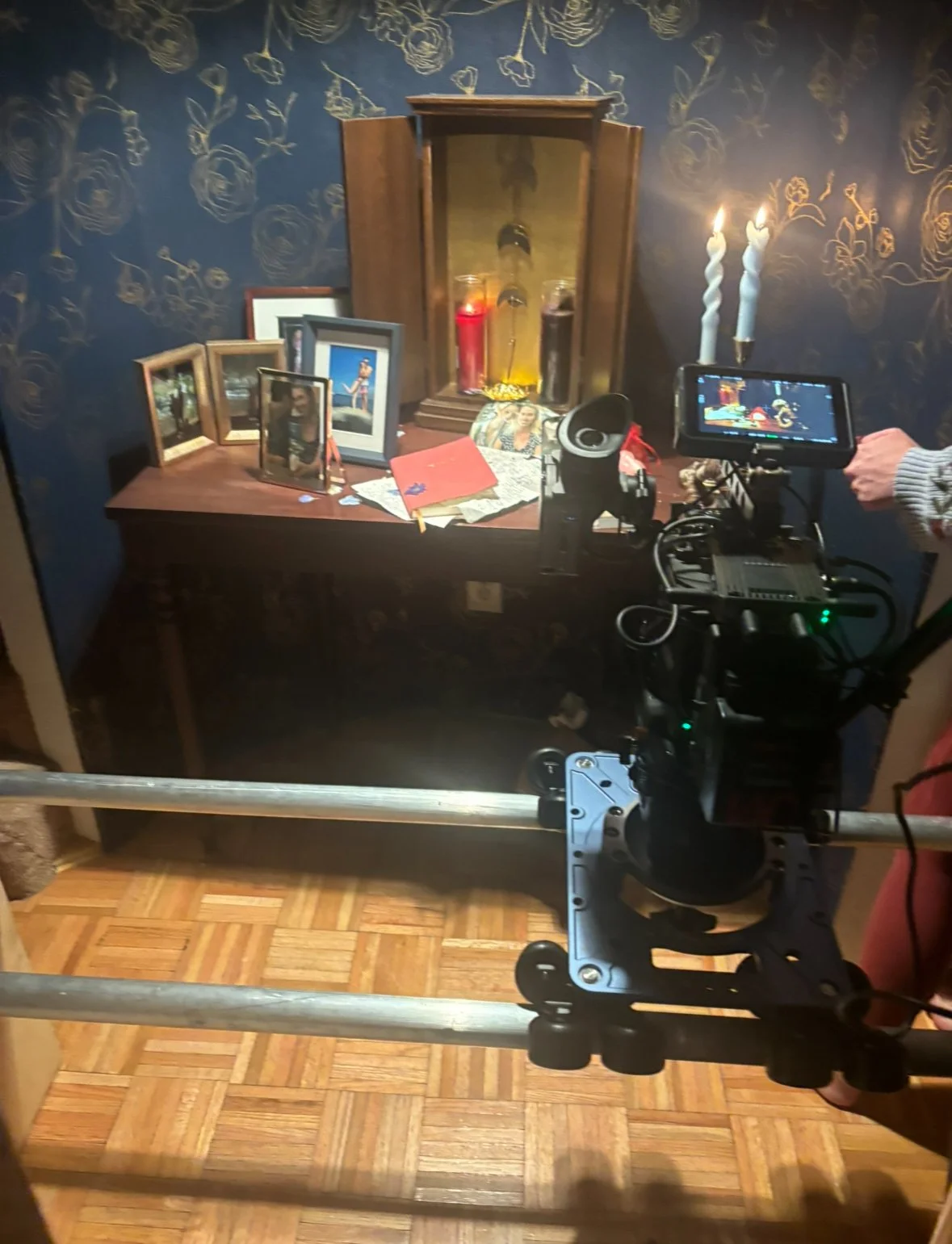 behind the scenes