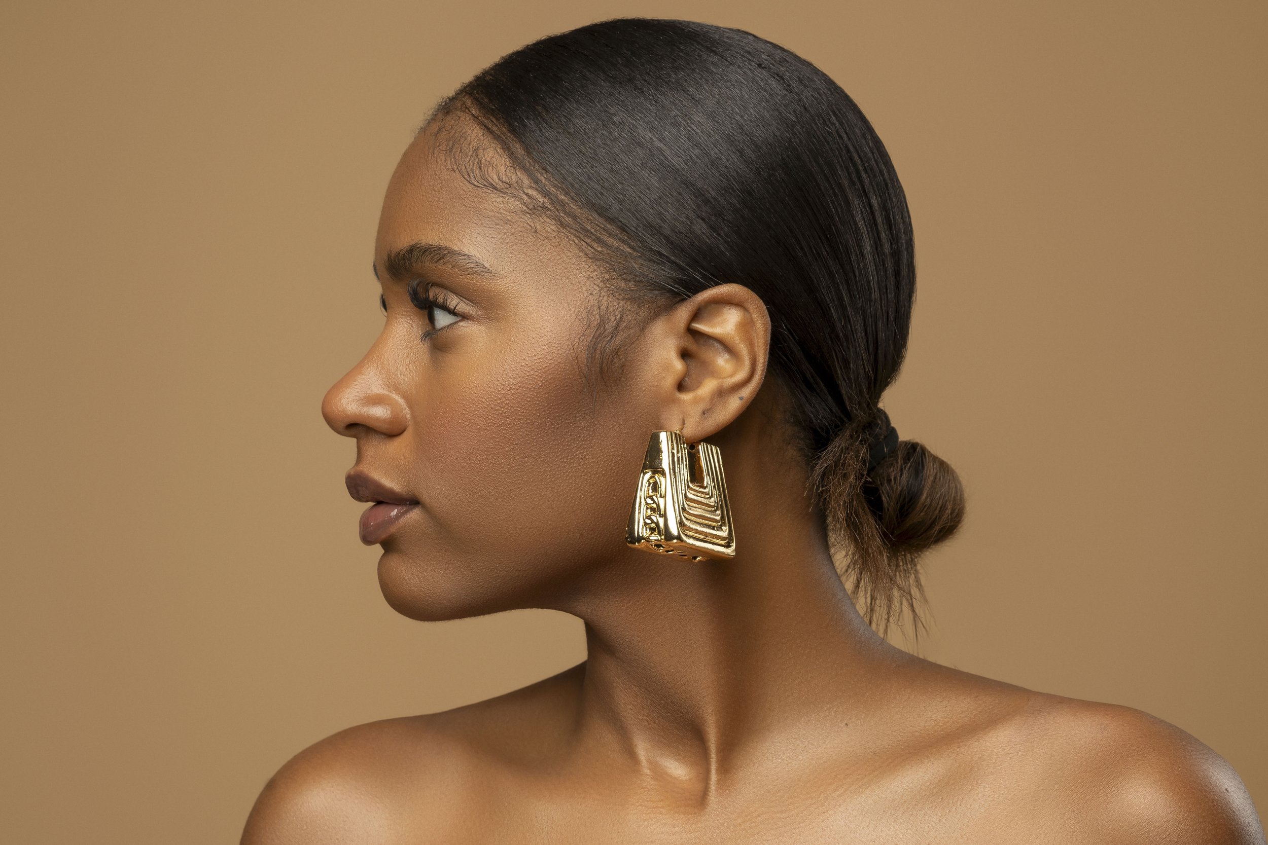 18k Gold Plated “Calafia” Earrings