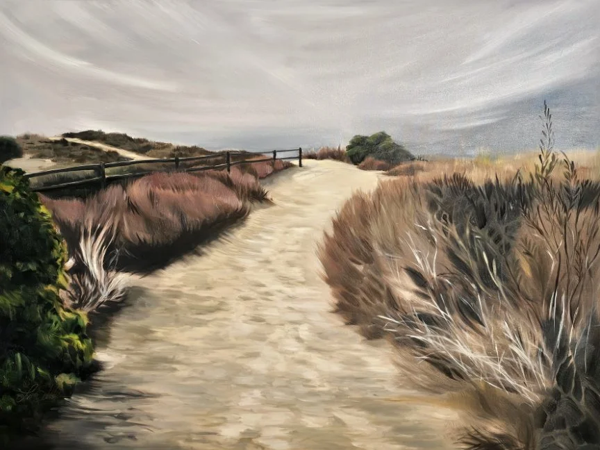 The Path, oil on canvas, 30x40 in