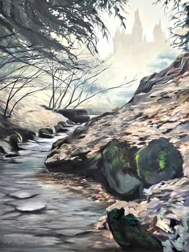 Forbidden Forest, oil on canvas, 36x48 in