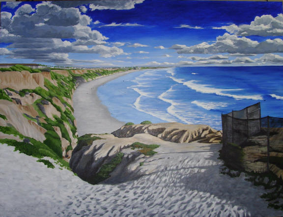 "Resolution" 48 x 36 inches, Acrylic on Canvas, Private Collection