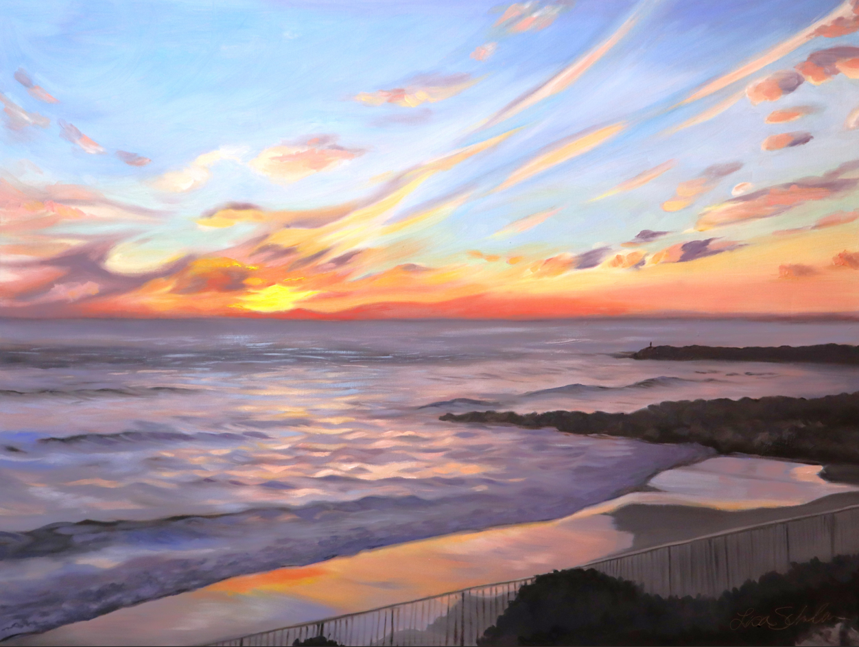 After The Storm, oil on canvas, 40 x 30