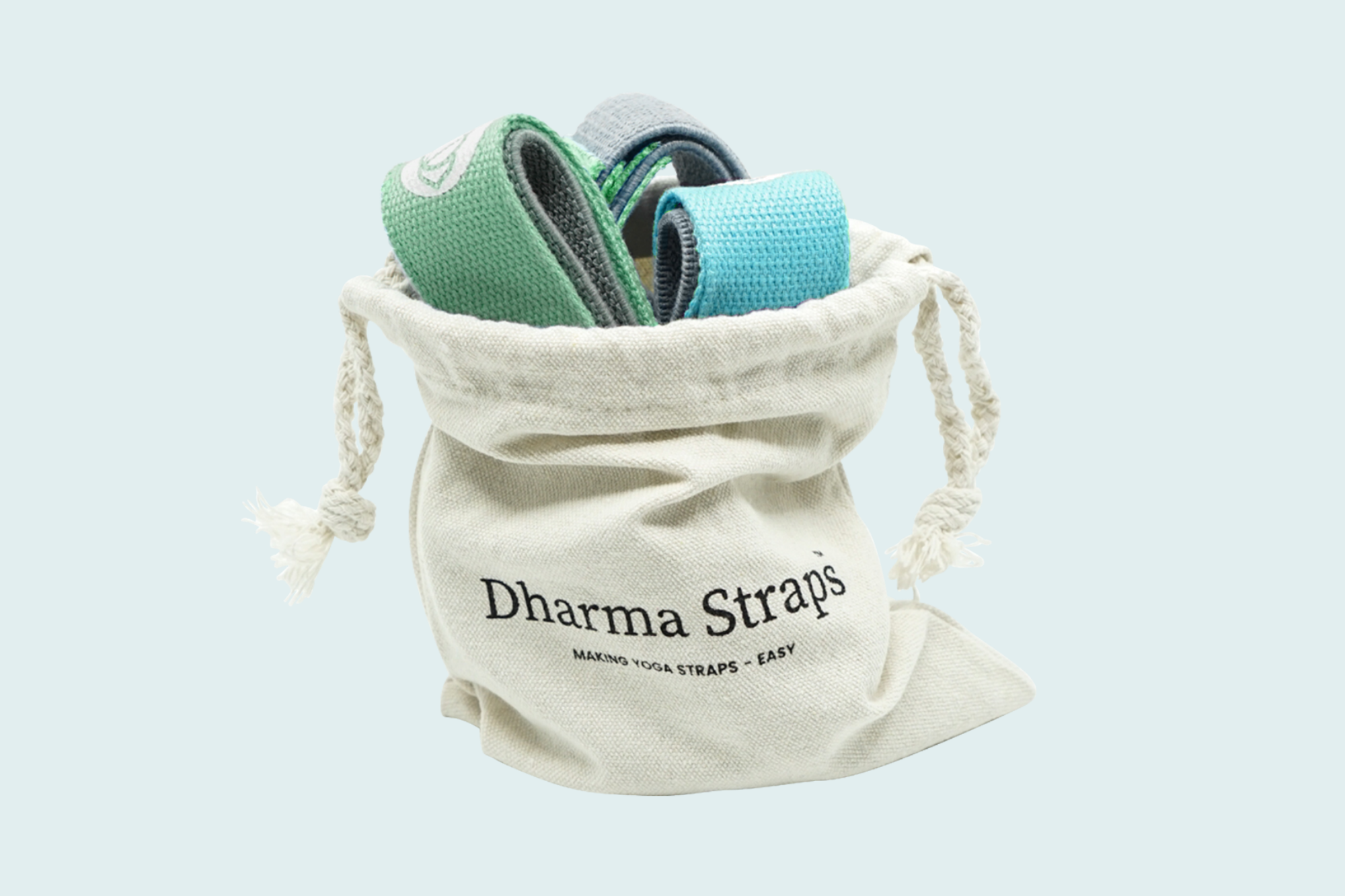 MIXED KIT - Dharma Straps - Yoga Straps - Buckle-Free, Hassle-Free