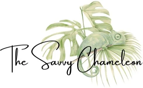 The Savvy Chameleon Logo