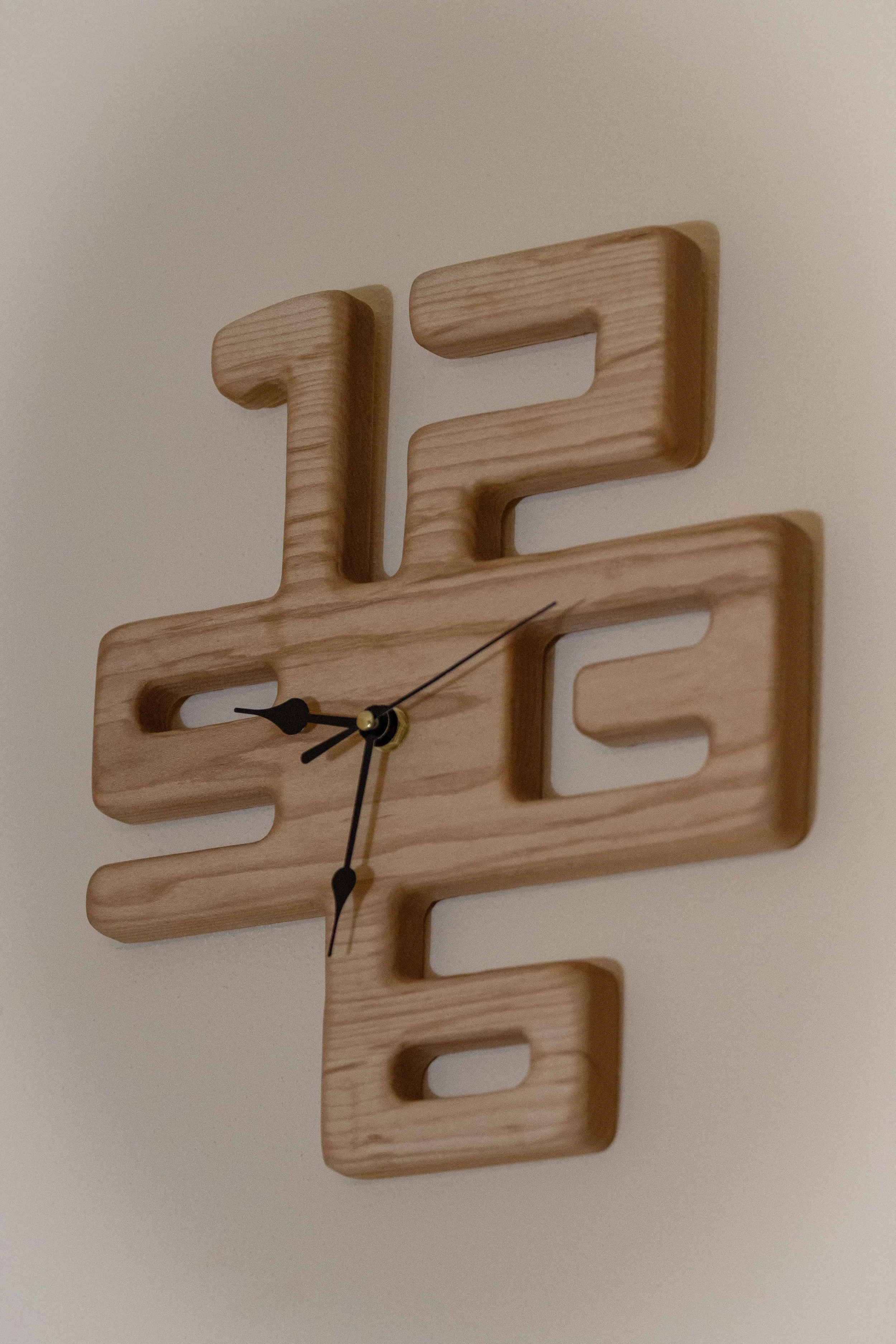 12, 3, 6, 9 Modern/Funky Wall Clock