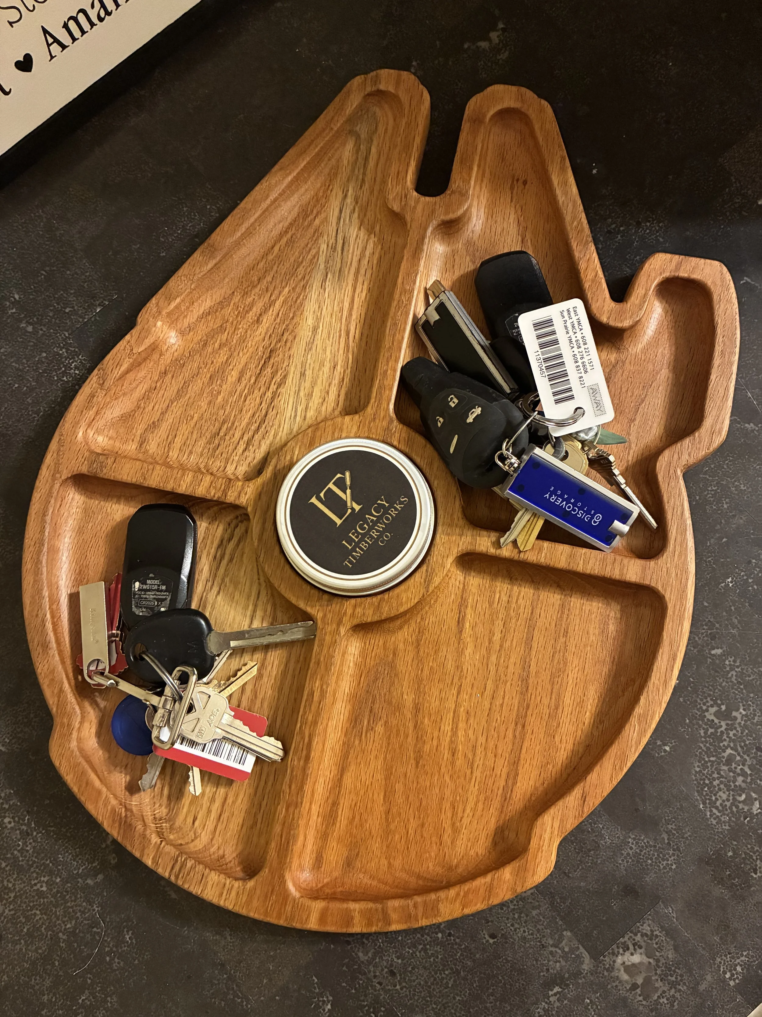 Millenium Falcon Serving Tray/Catch All Tray