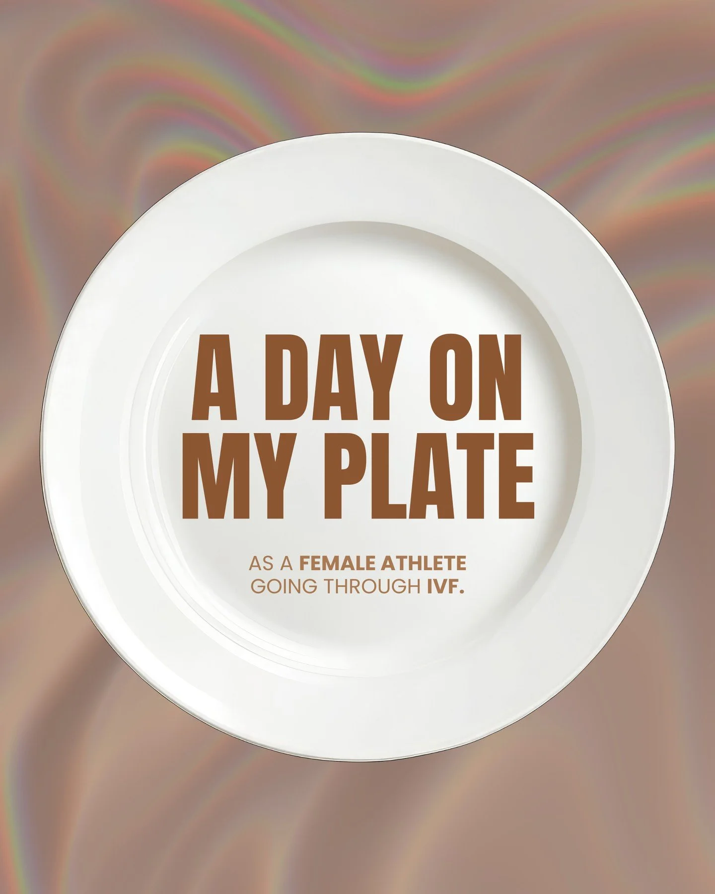 This one's personal, and it's real.

What I ate through IVF looked different because life looked different. Training and fuelling through IVF wasn't the same game as fuelling for a normal comp block and "eat less, push harder" advice had ab