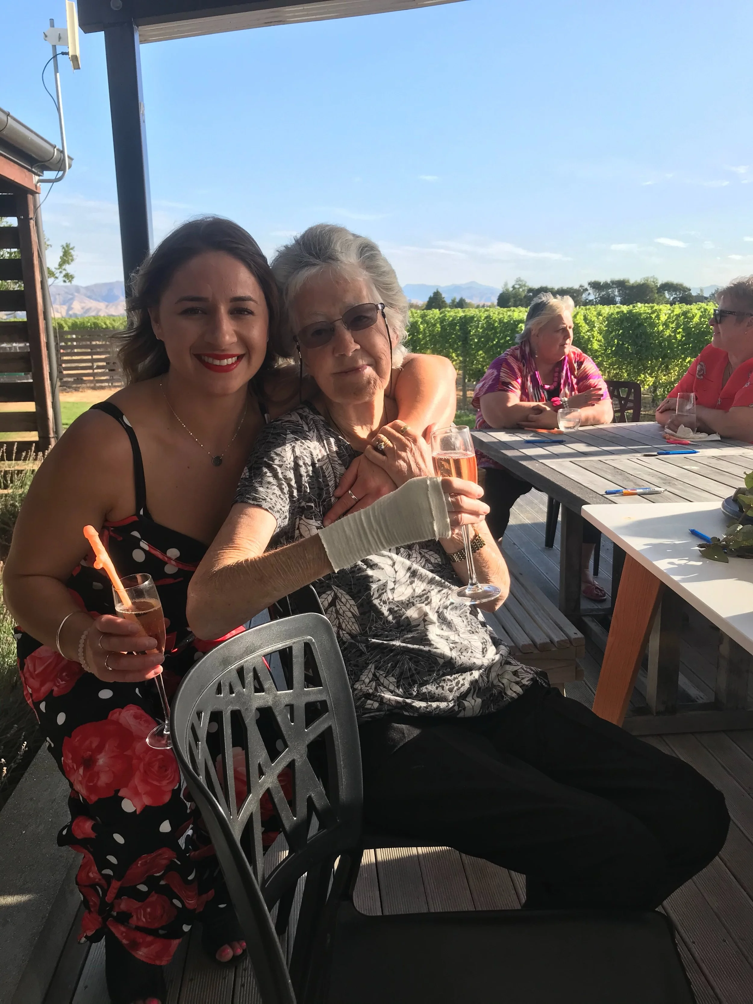 The Veggie Soup and Lamington Cake Queen has gone to be with Uncle Roy🕊️
Thank you for being such a huge part of our lives and loving us like your own. 
Say hi to Uncle Roy for us and check in on his tomatoes. Love you Aunty Wendy 💔