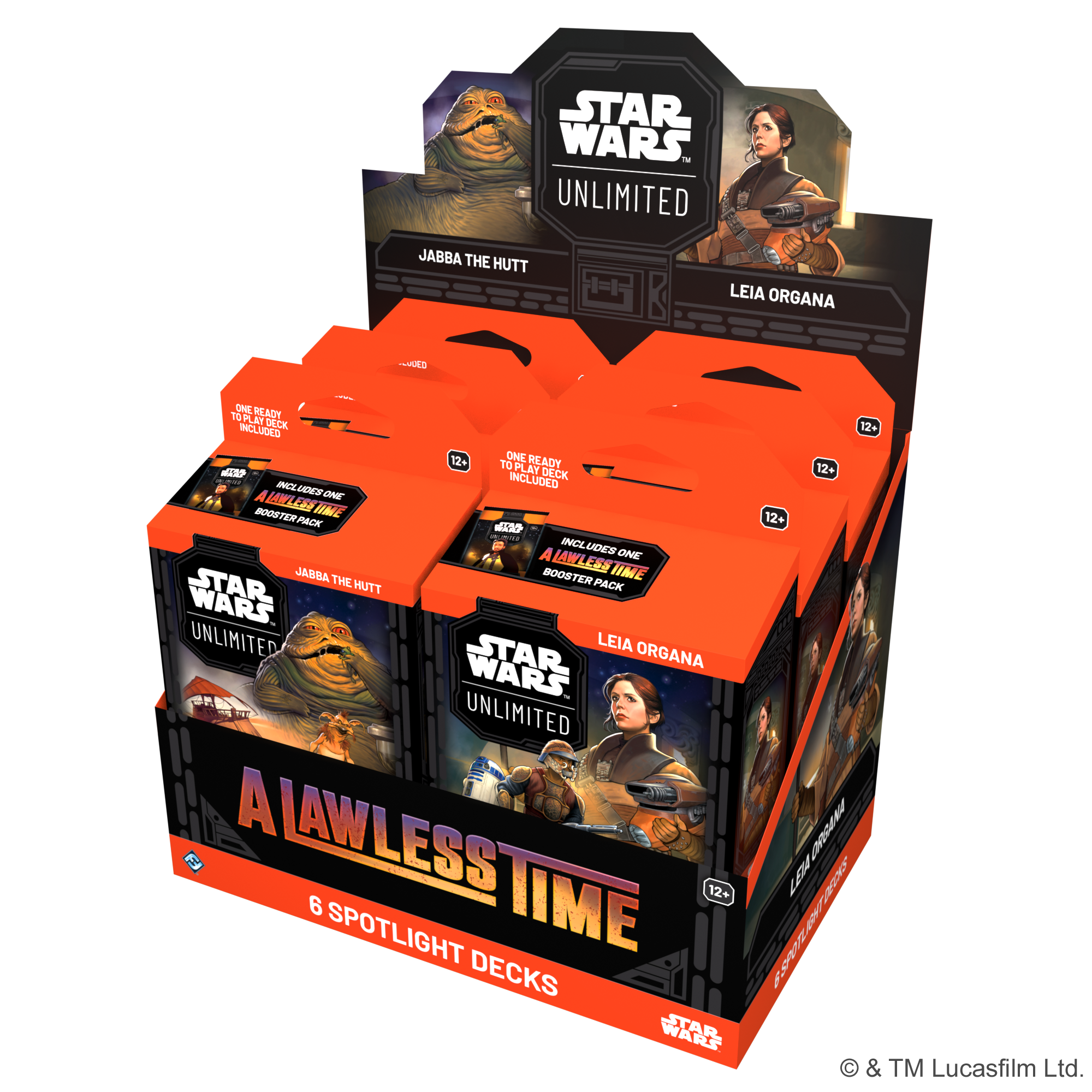 Star Wars: Unlimited - A Lawless Time Spotlight Decks