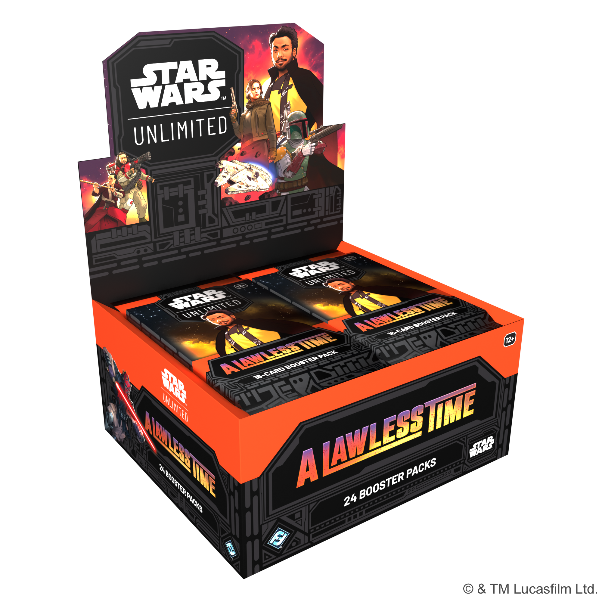Star Wars: Unlimited – A Lawless Time: Booster Display