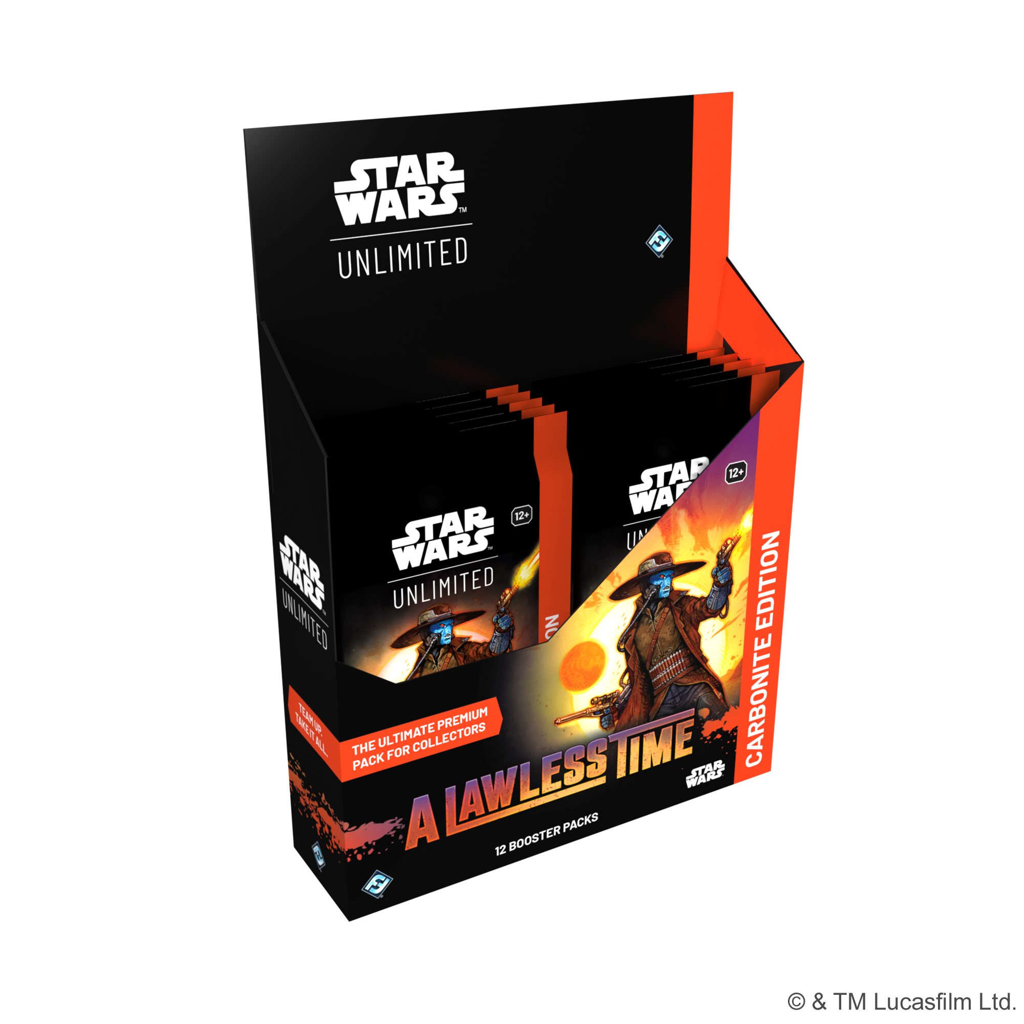Star Wars: Unlimited – A Lawless Time: Carbonite Booster Display