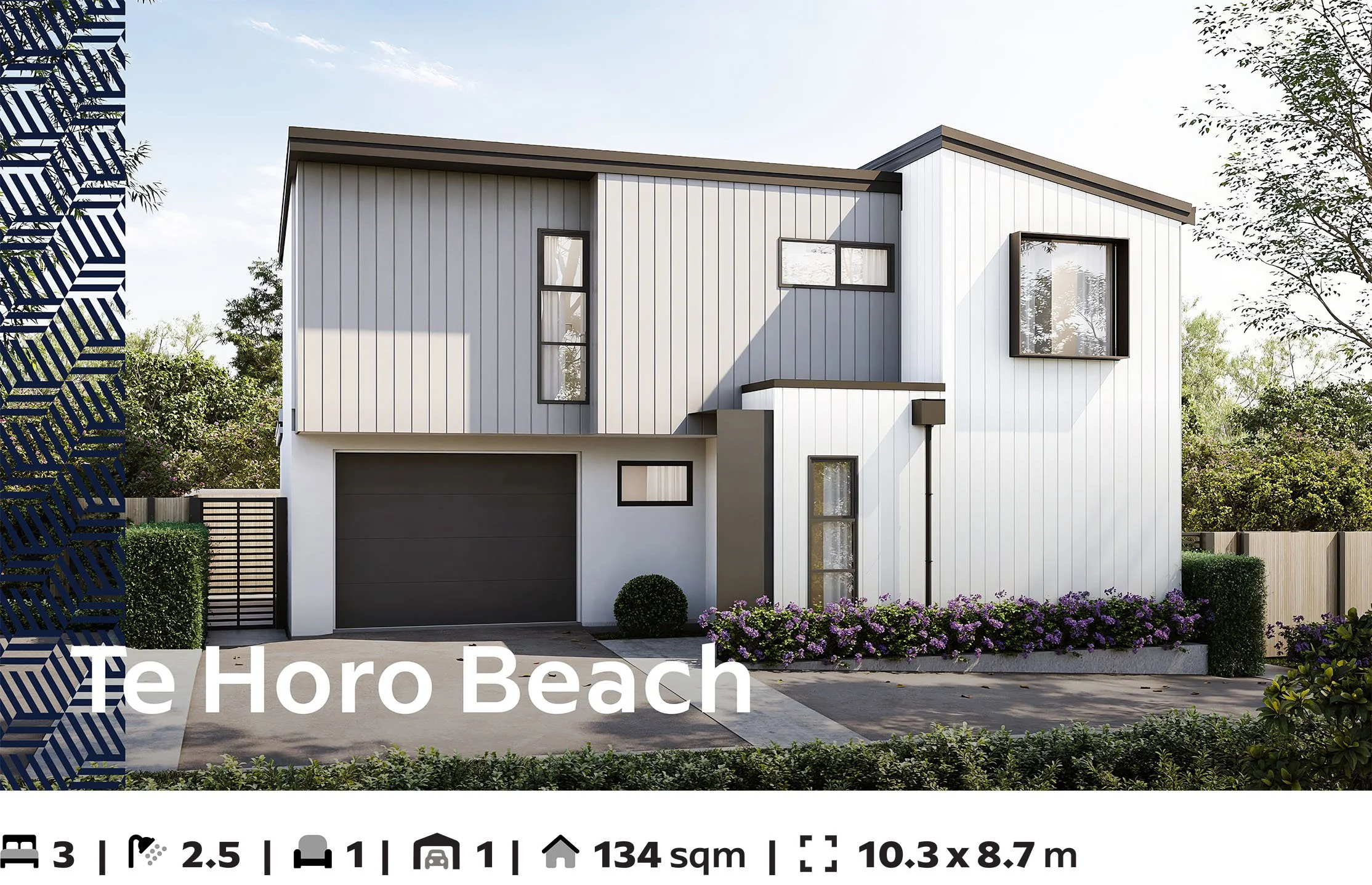 Te Horo Beach, 3 Bed, 2+ Bath, 121–160sqm, $451–500k