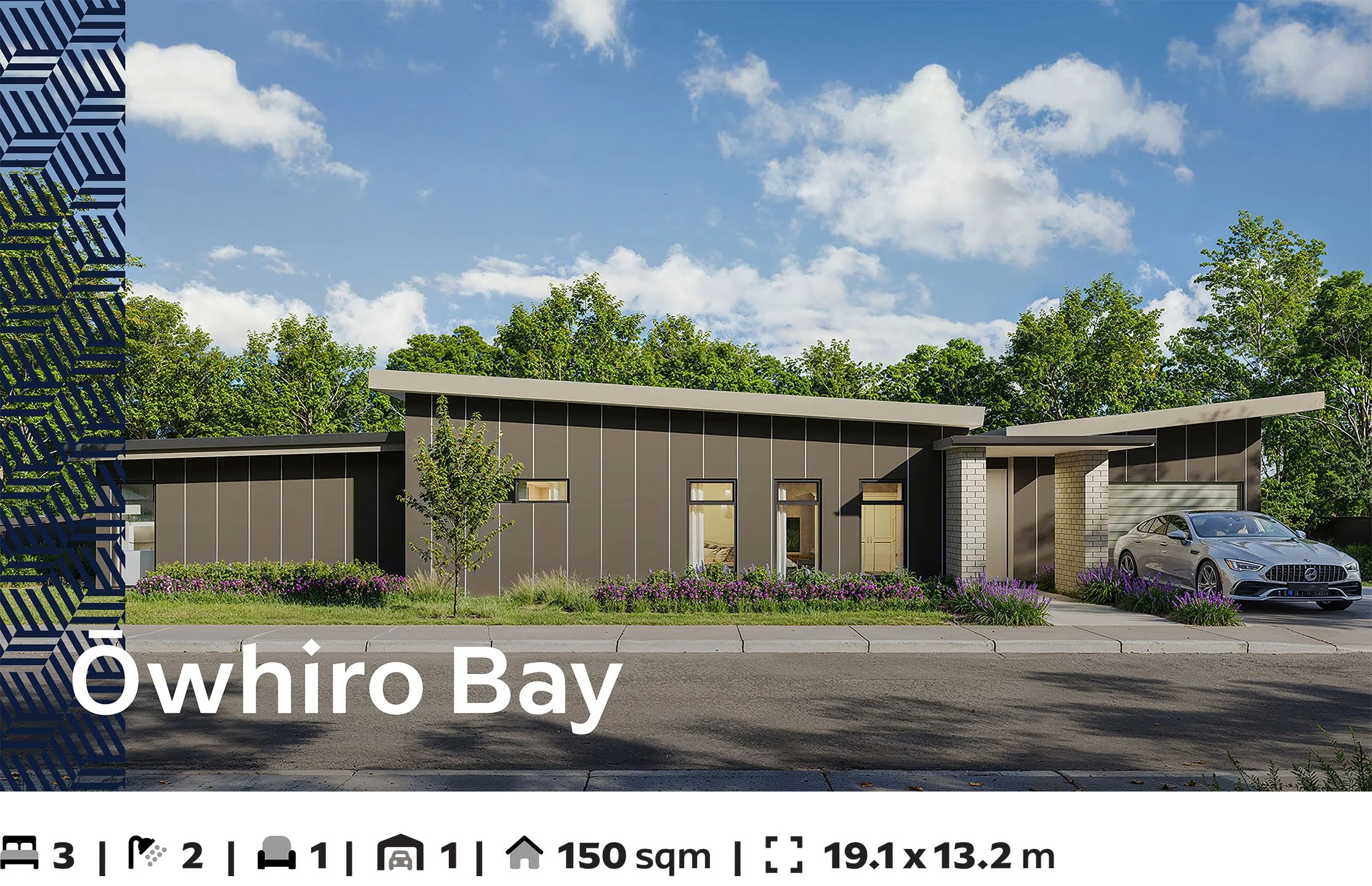 Ōwhiro Bay, 3 Bed, 2+ Bath, 121–160sqm, $451–500k