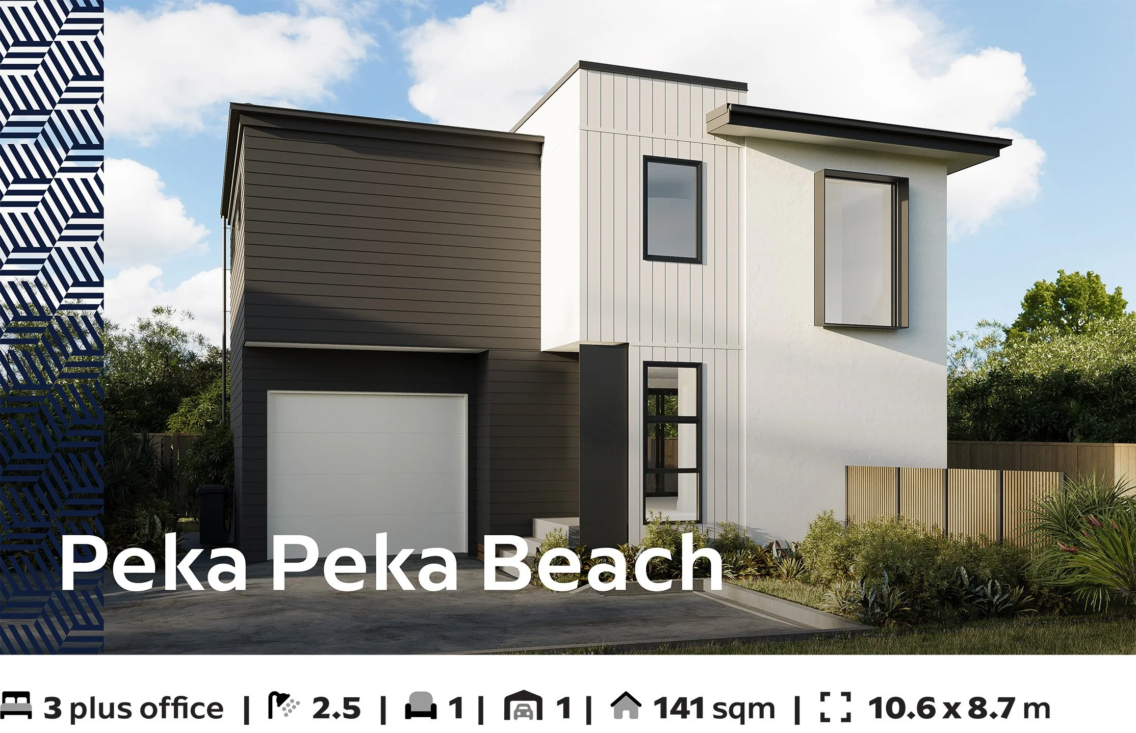 Peka Peka Beach, 3 Bed, 2+ Bath, 121–160sqm, $501–550k