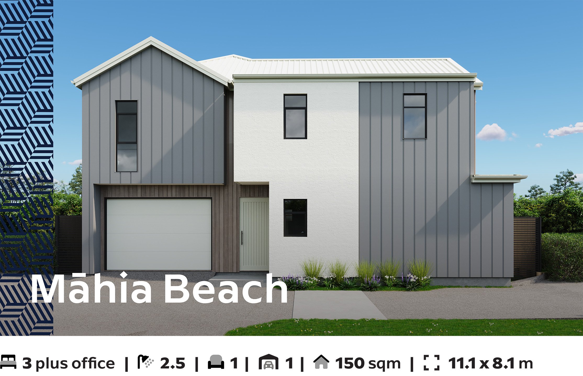 Māhia Beach, 3 Bed, 2+ Bath, 121–160sqm, $501–550k