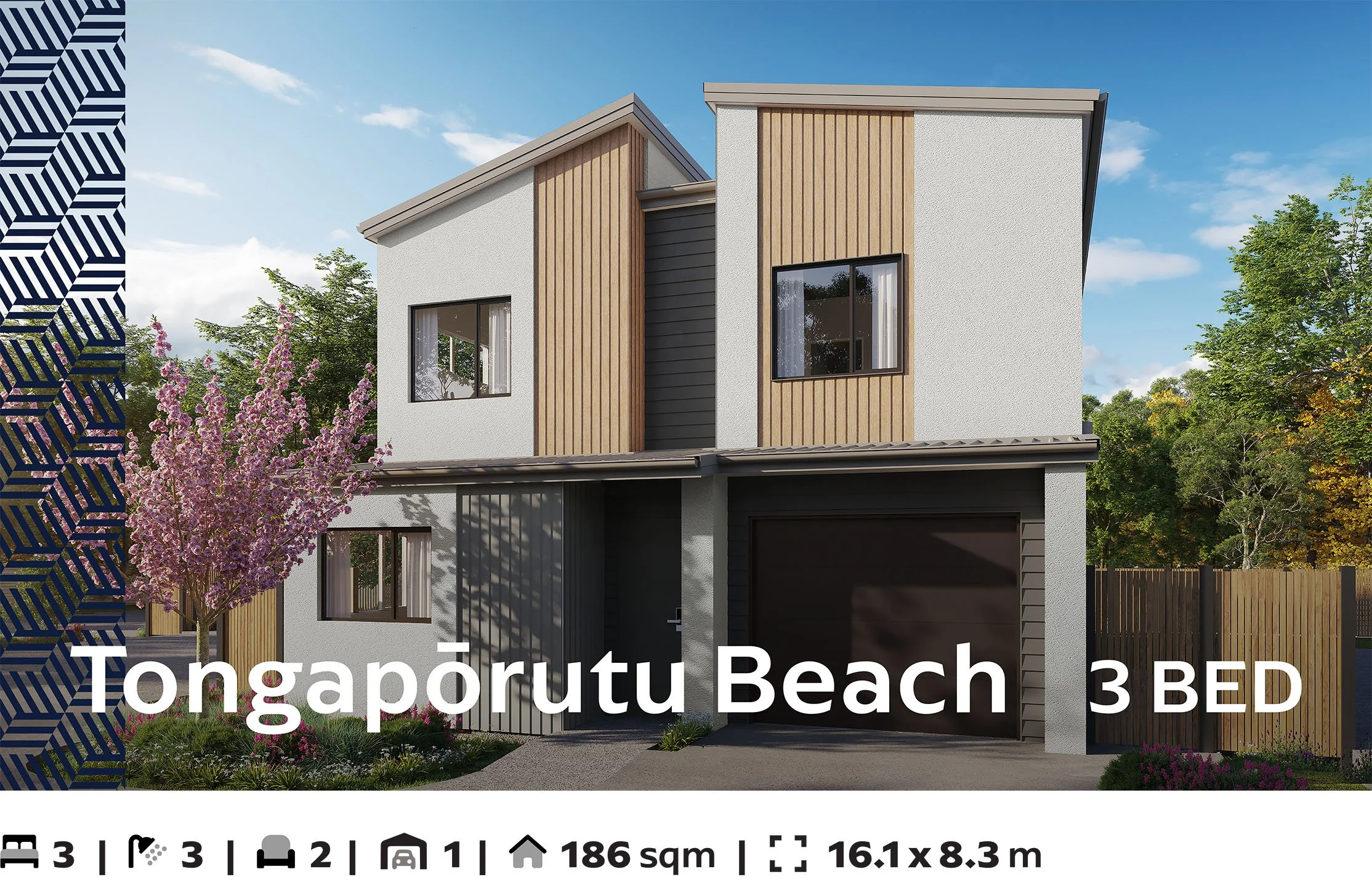Tongapōrutu Beach, 3 Bed, 3+ Bath, 161–200sqm, $601–650k