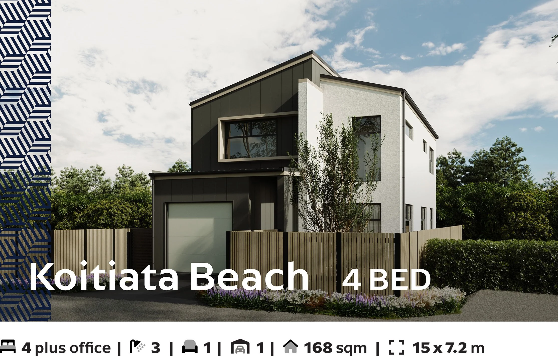 Koitiata Beach, 4 Bed, 3+ Bath, 161–200sqm, $501–550k