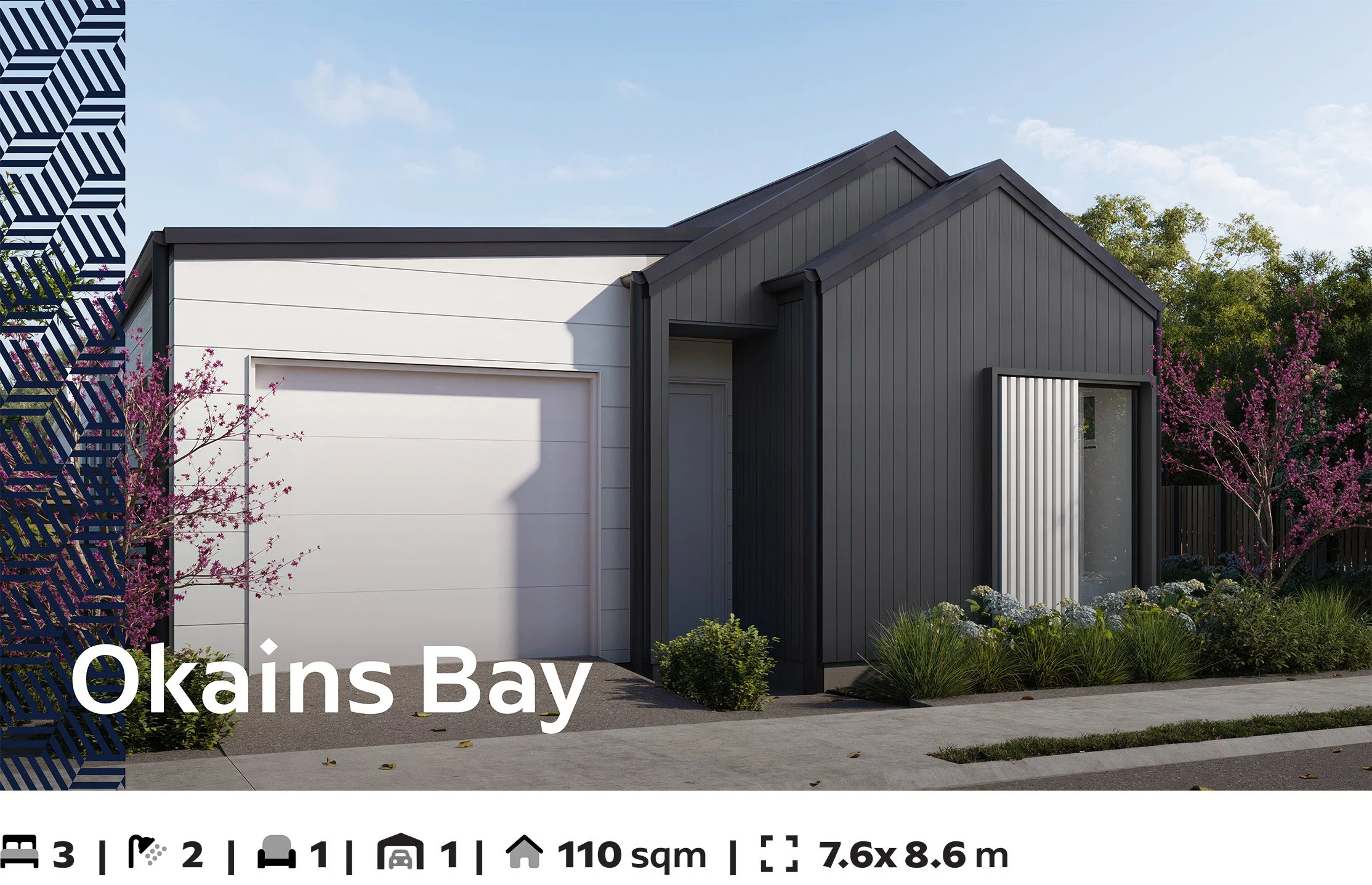 Okains Bay, 3 Bed, 2+ Bath, 81–120sqm, $351–400k