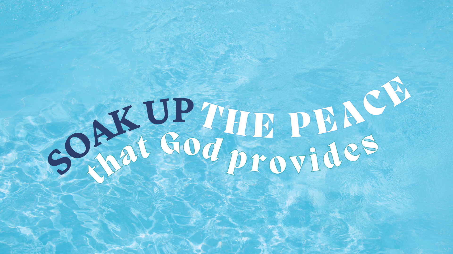 Soak It Up, Part 4 (July 27, 2025)
