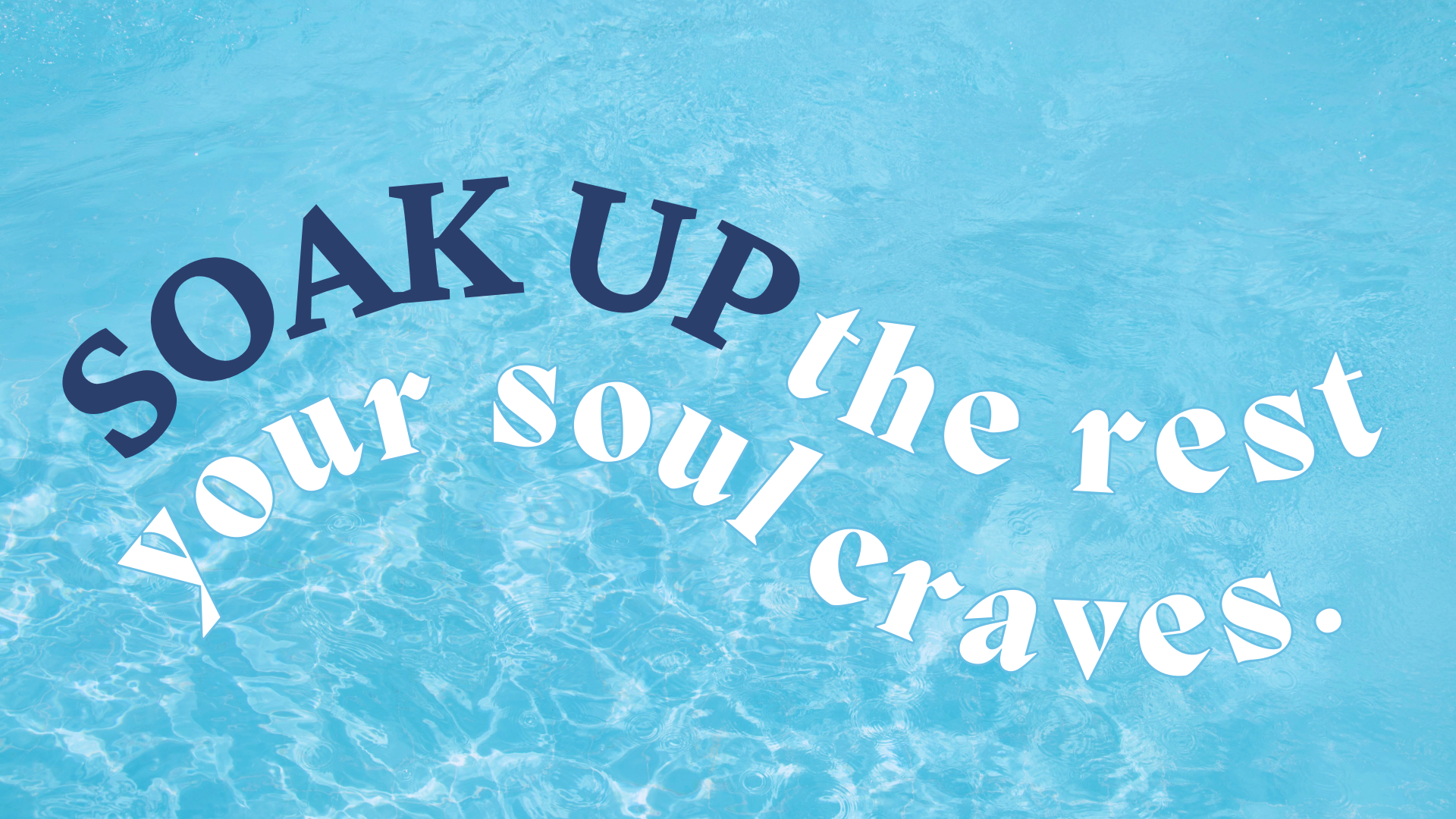 Soak It Up, Part 2 (July 13, 2025)