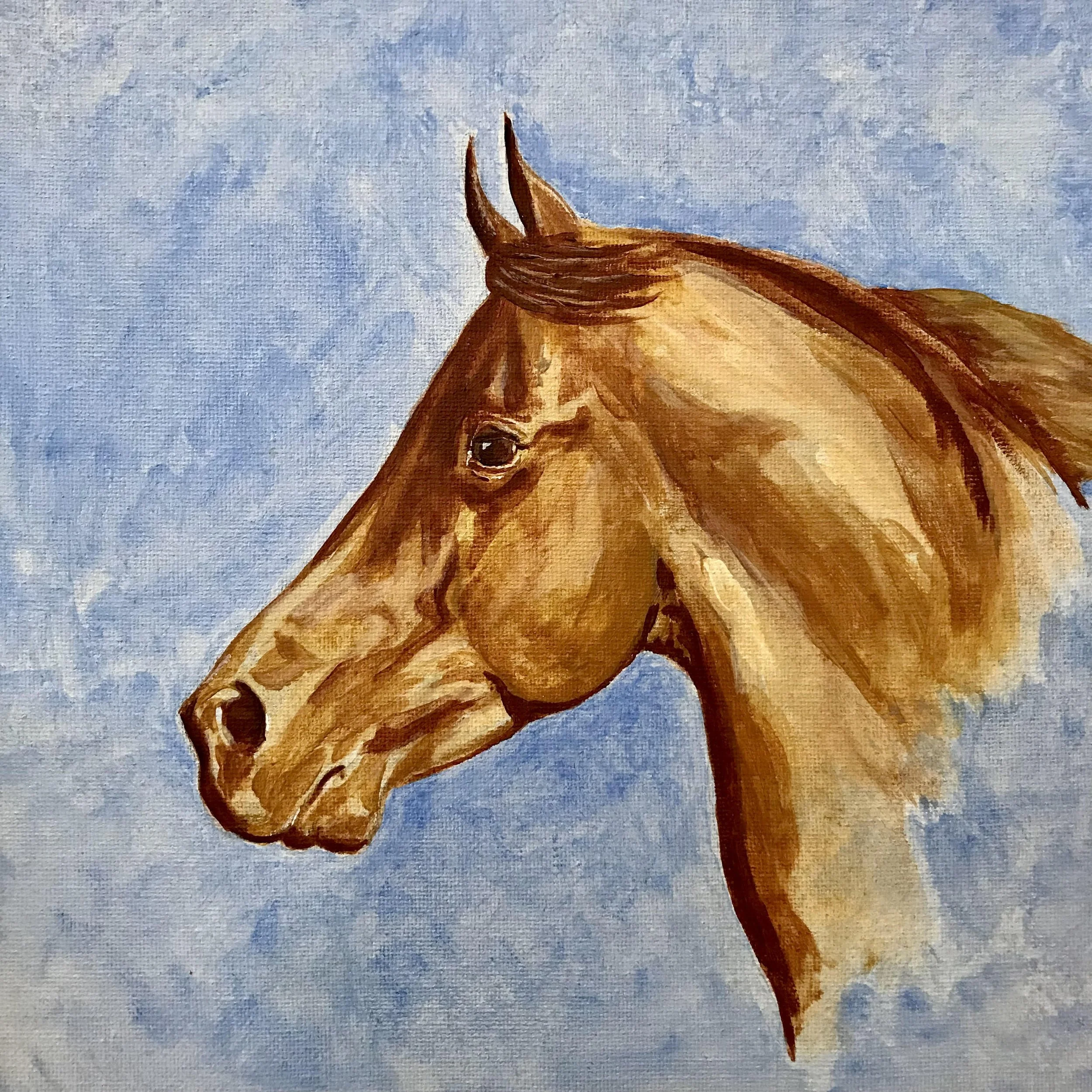 Cinnamon Twist
10x10" acrylic on canvas