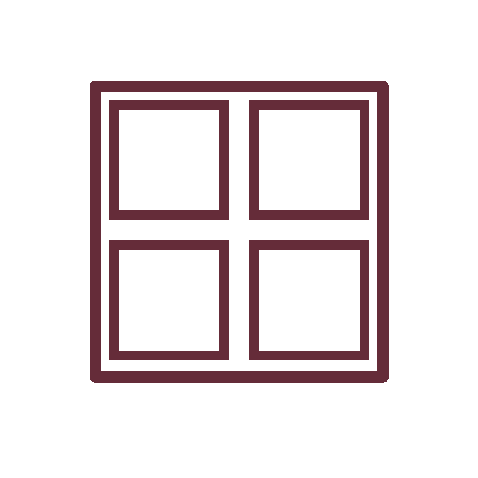In house custom cabinetry icon