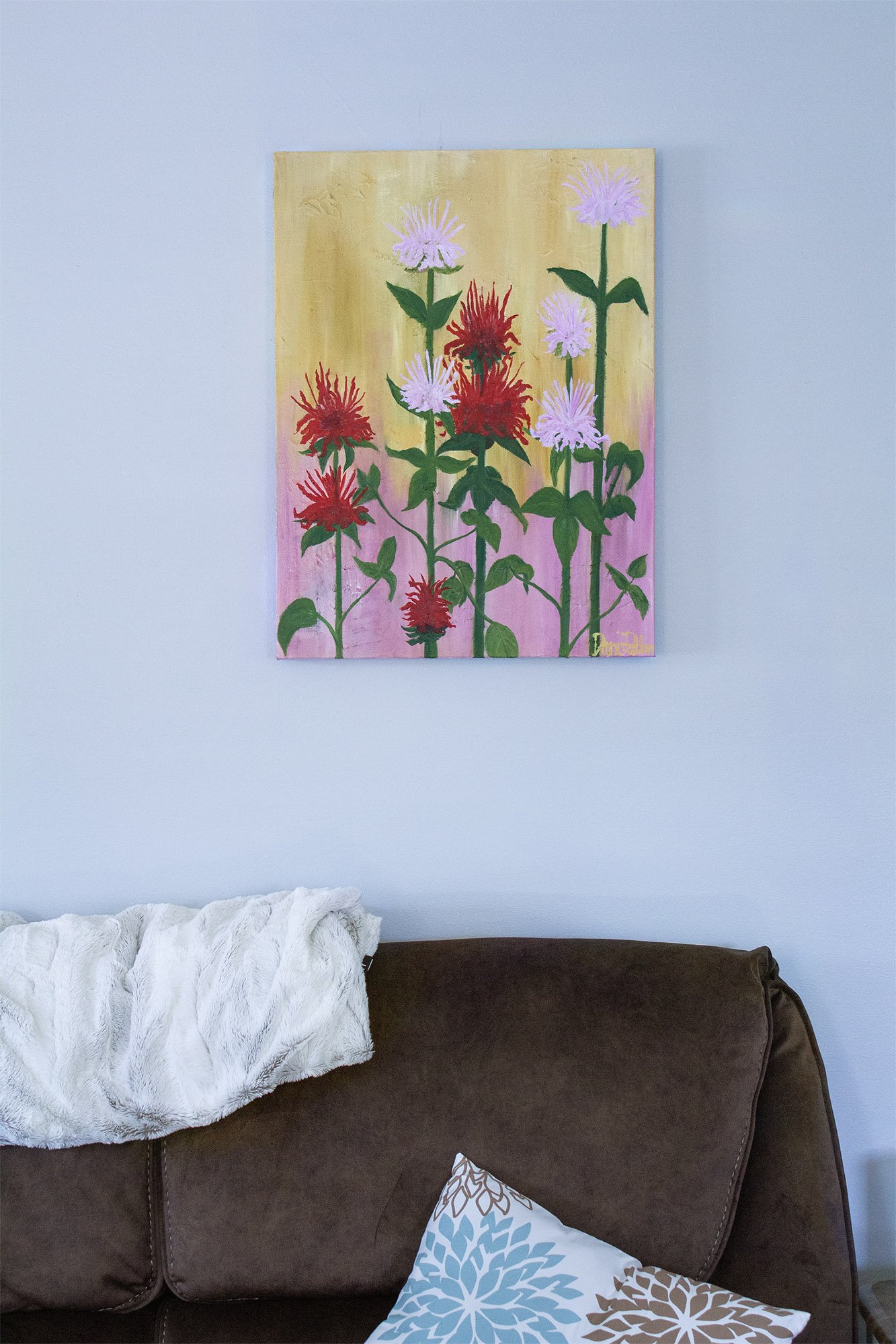 Bergamot is also known as "Bee Balm" as it can be used to heal Bee Stings