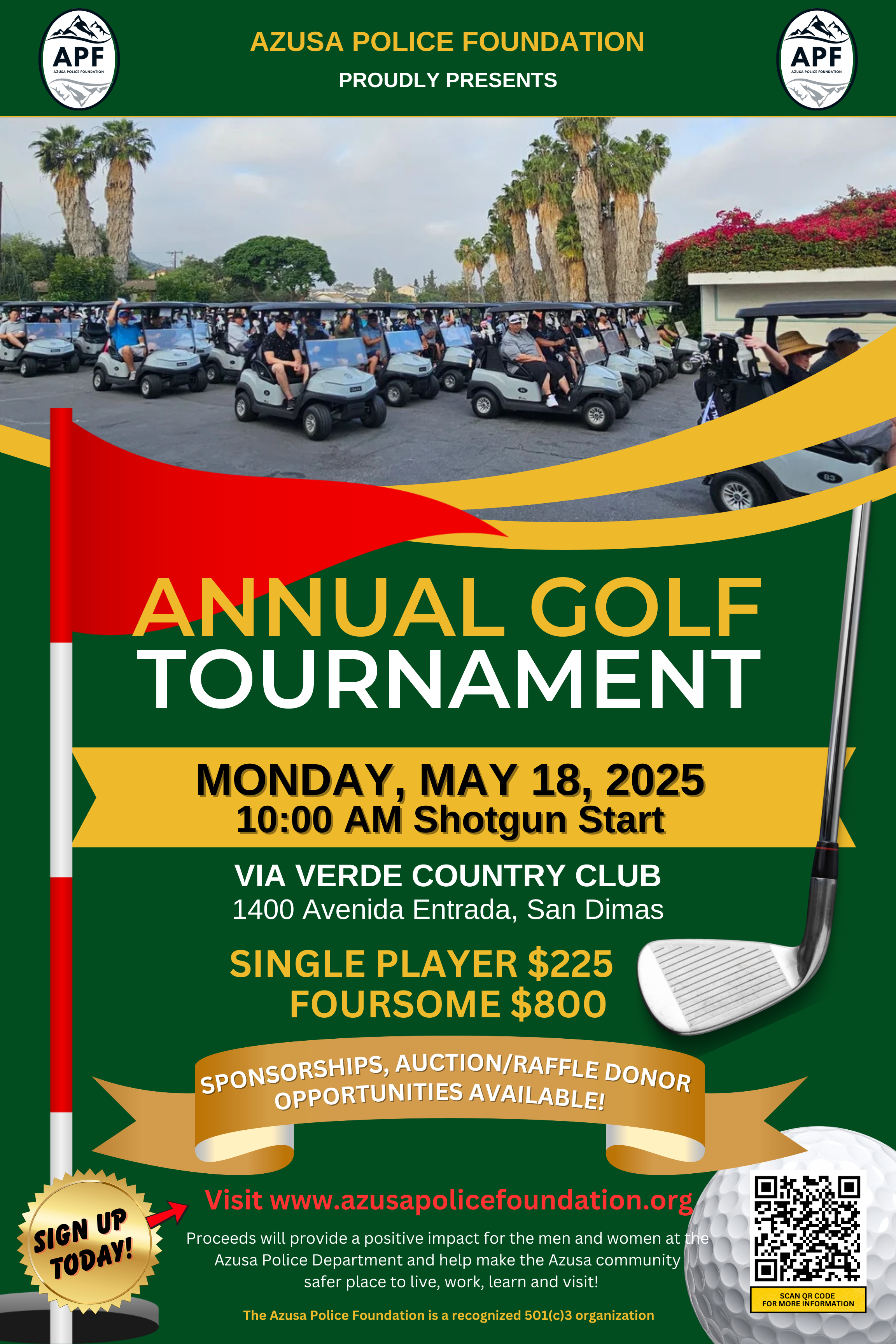 2026 Annual Golf Tournament