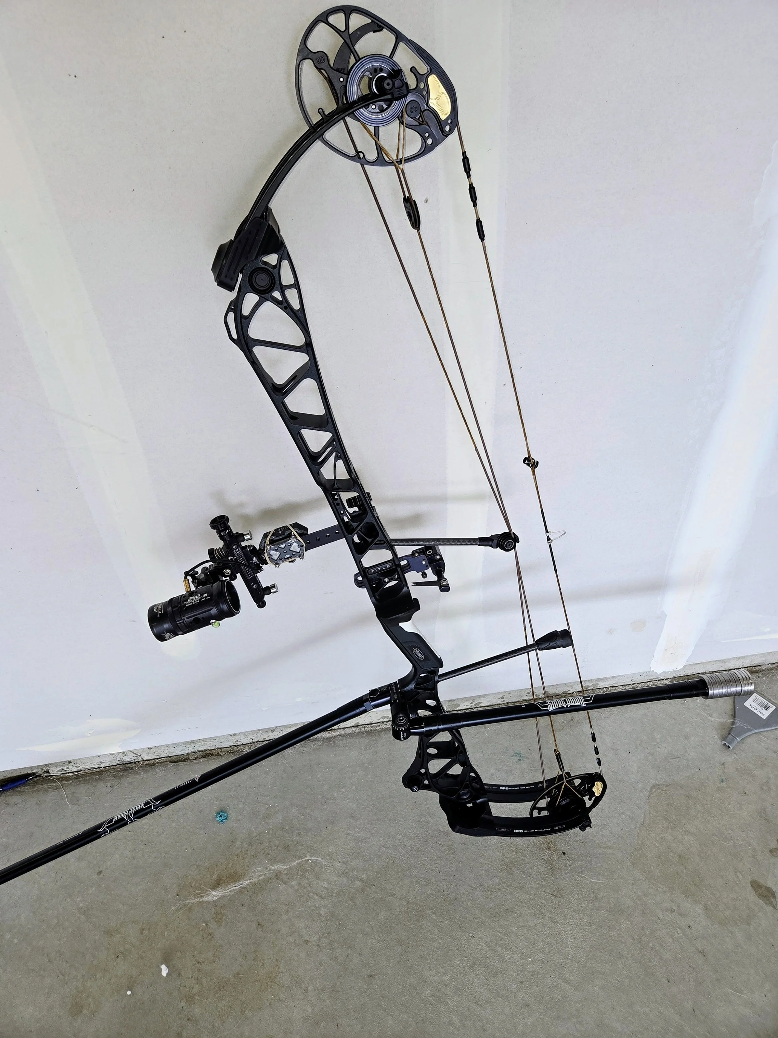 mathews title gold flingem nation bowstrings 452xtra bcy material